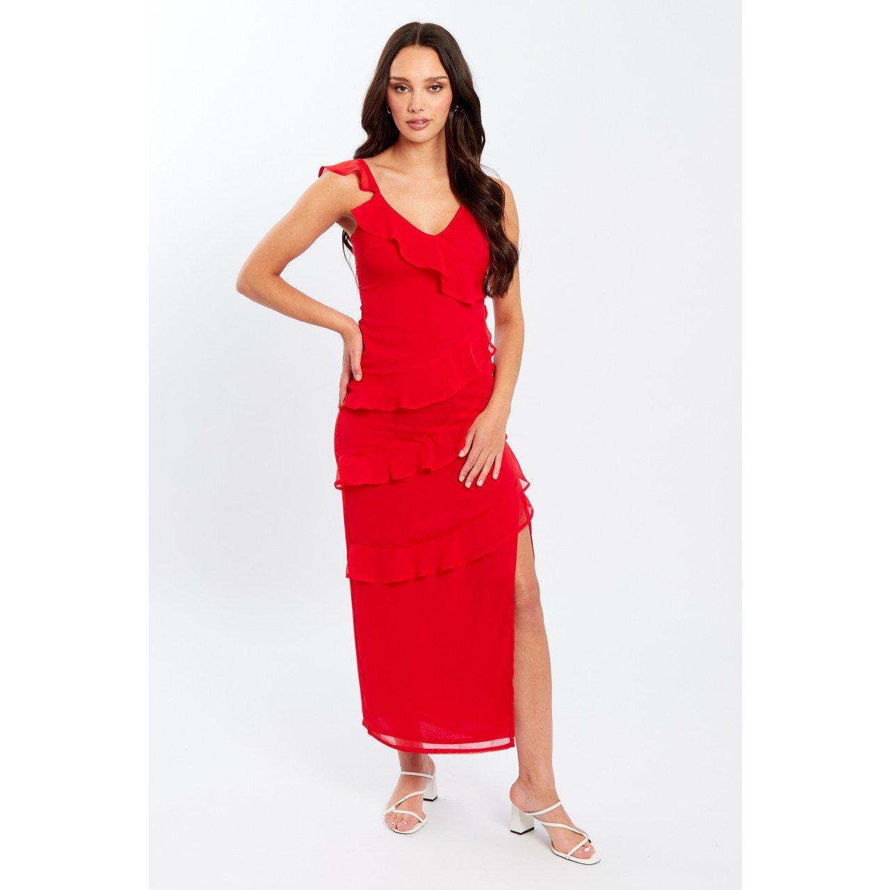 Influence Women's Cami Maxi Dress - Red - 10 (S)