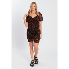 Influence Puff Sleeve Mini Dress