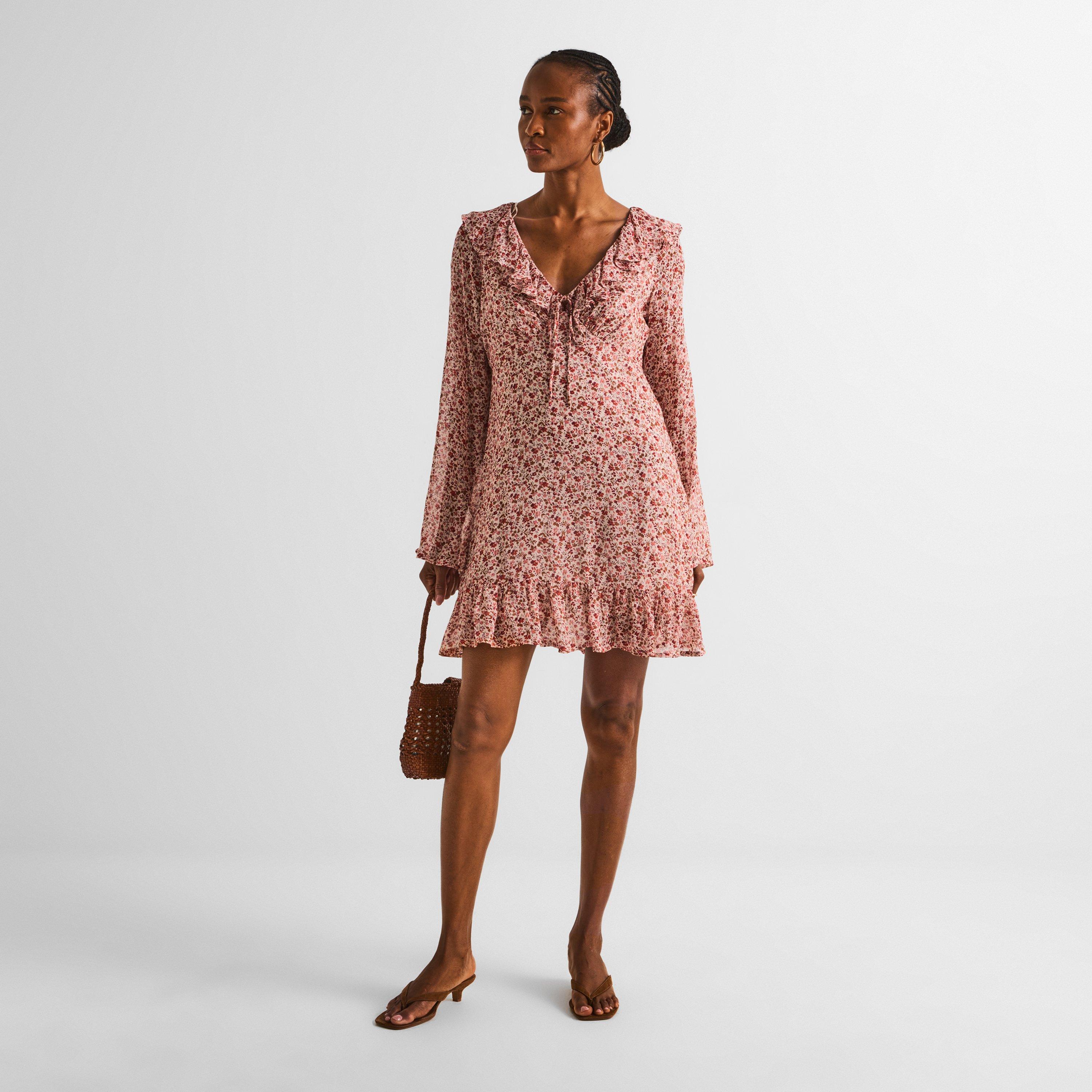 Multi - Nobodys Child - NC Carla Mini Dress Ld64 - 5