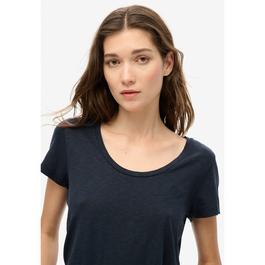 Superdry Scoop Neck T Shirt Womens