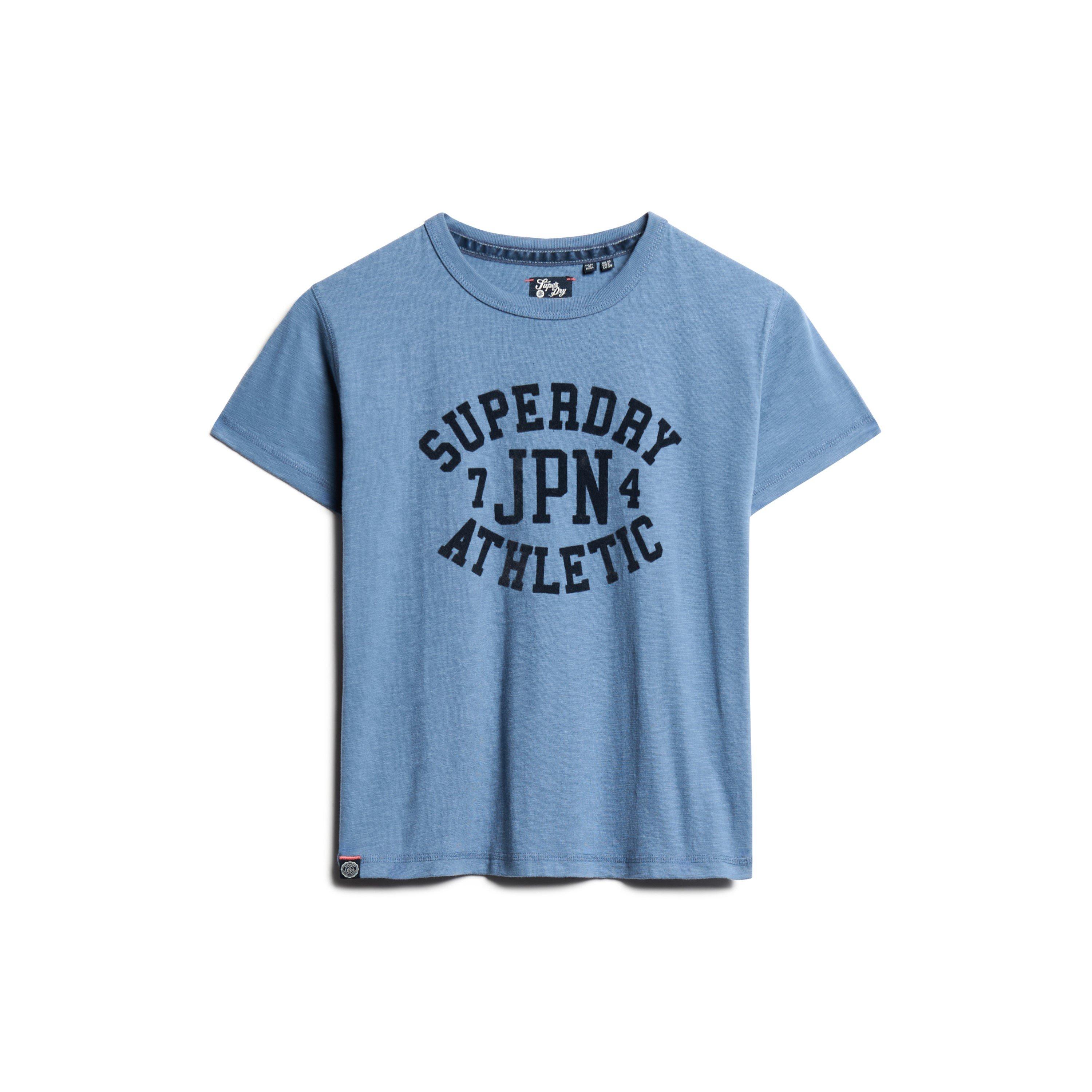 Wedgwood Blue - Superdry - Athletic Essentials T-shirt - 5