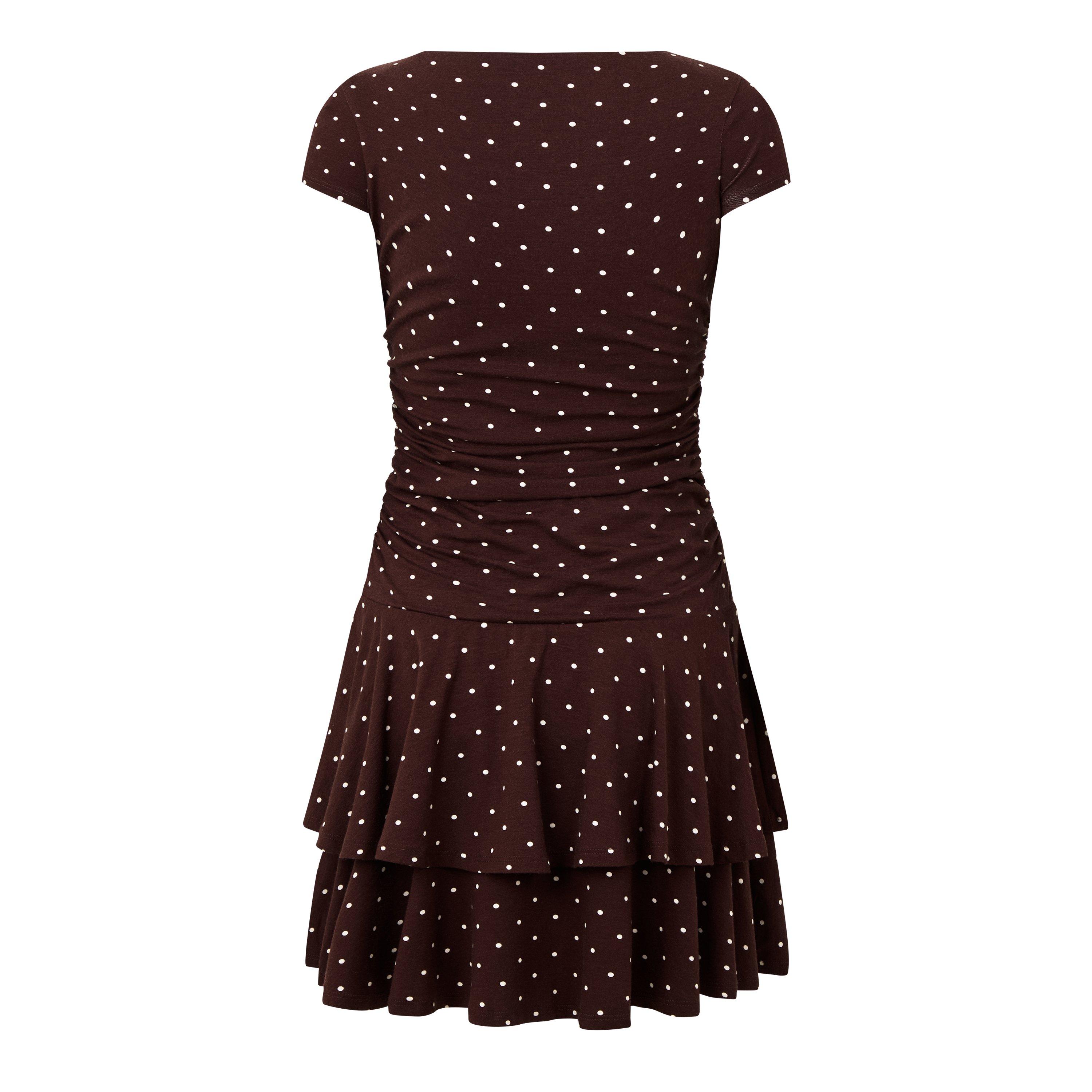 Brown - Nobodys Child - NC SS Yuki Min Dress Ld64 - 2