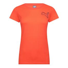 Puma Graphic T-Shirt Womens