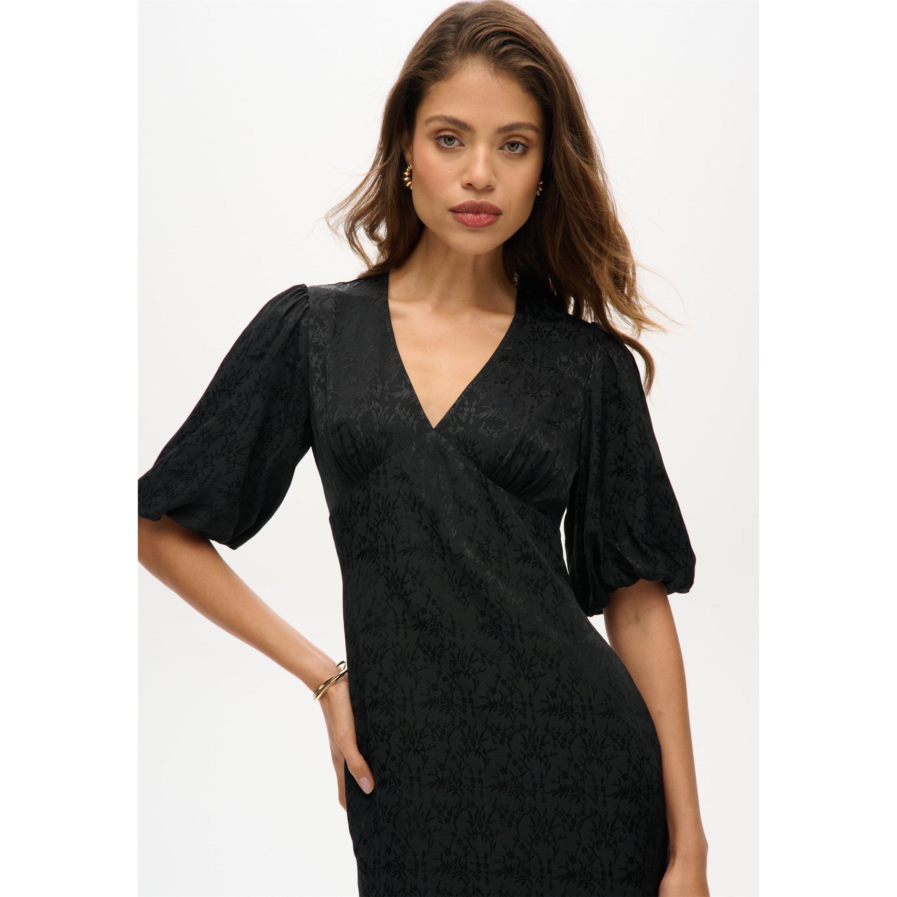 Schwarz - Superdry - Women's Short-Sleeve Midi Tea Dress - 2