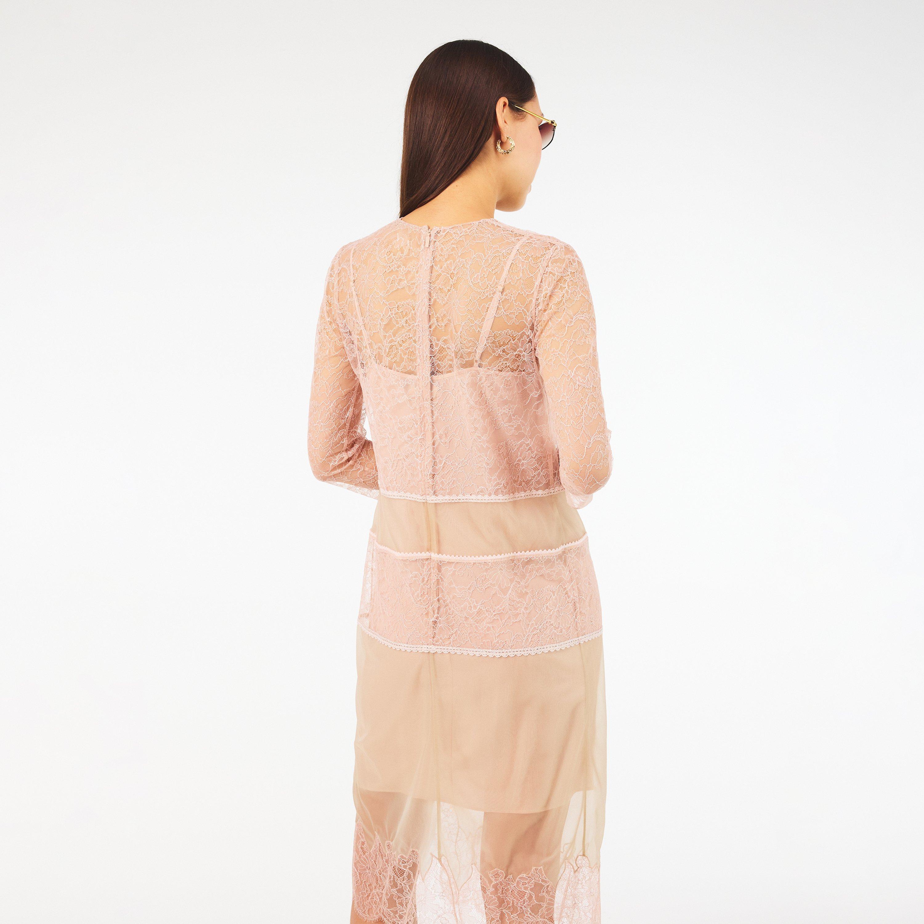 Pia Cipria - Fendi - Womens Lace Dress - 4