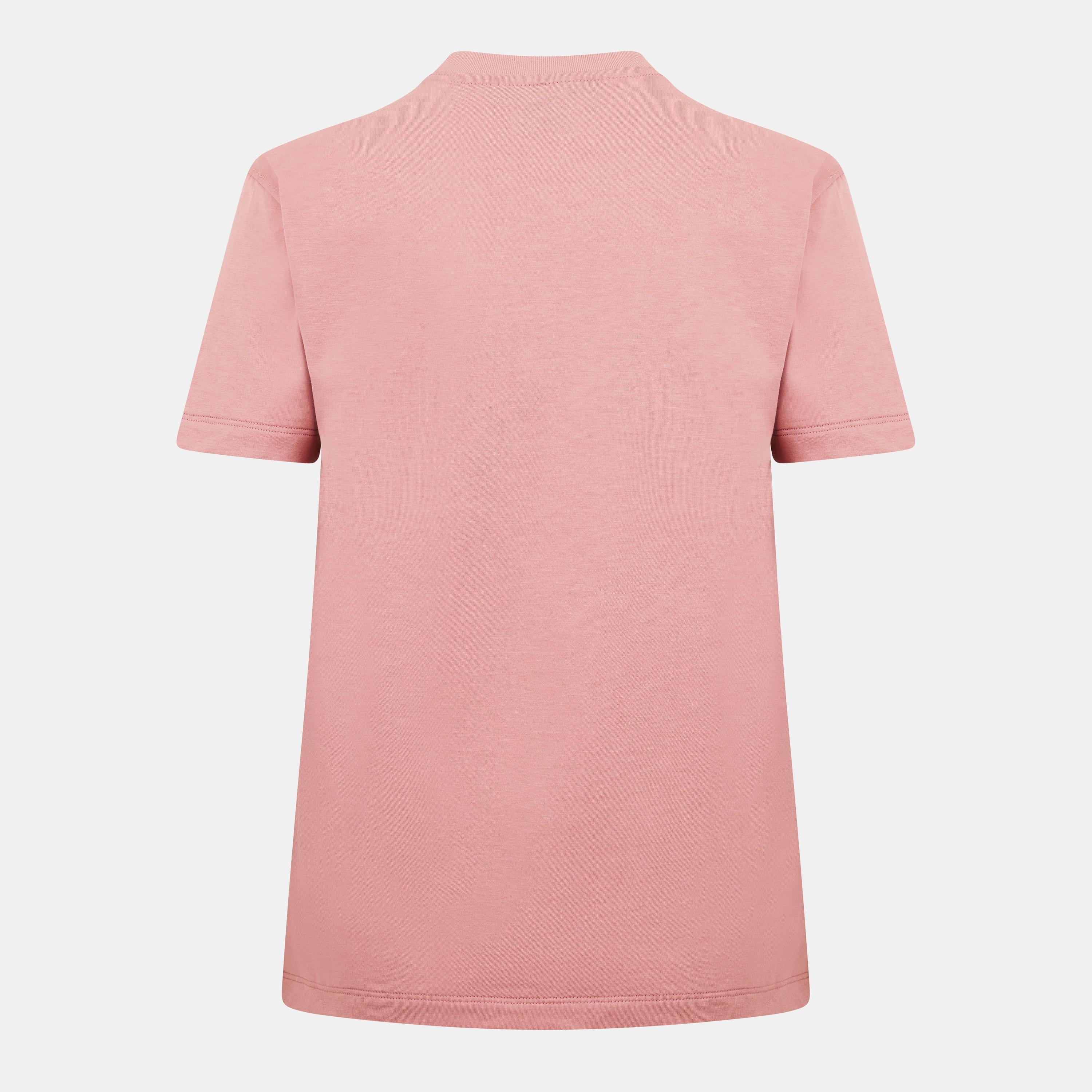 Blush - Fendi - Women's Regular Fit T-Shirt - 2