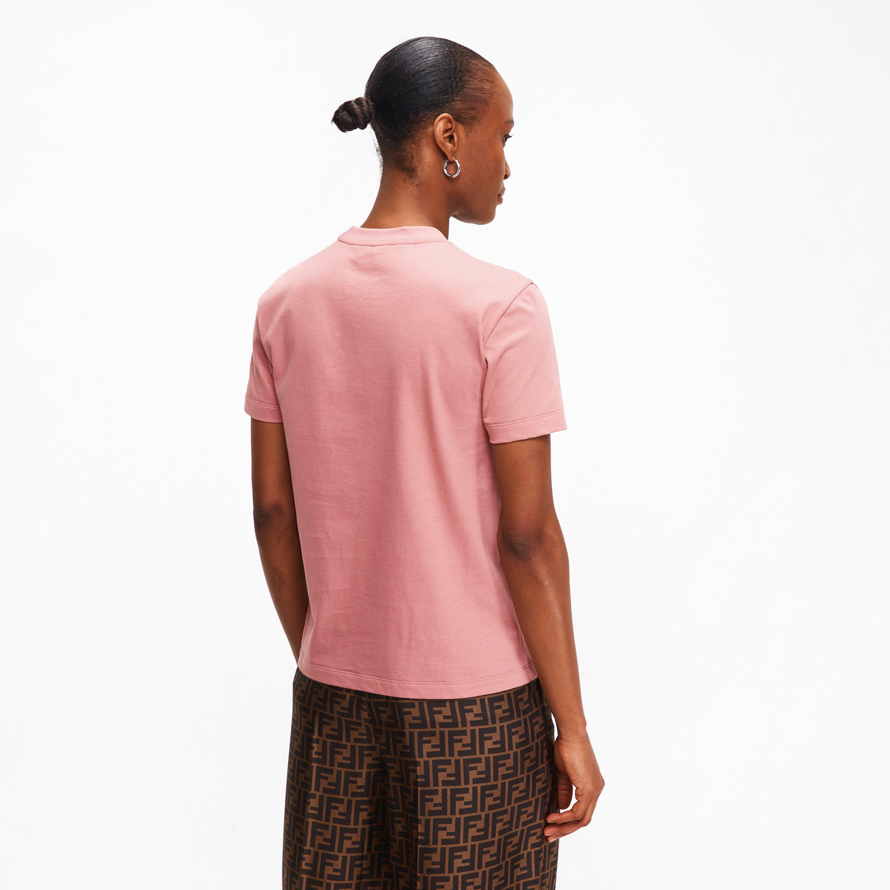 Blush - Fendi - Women's Regular Fit T-Shirt - 4