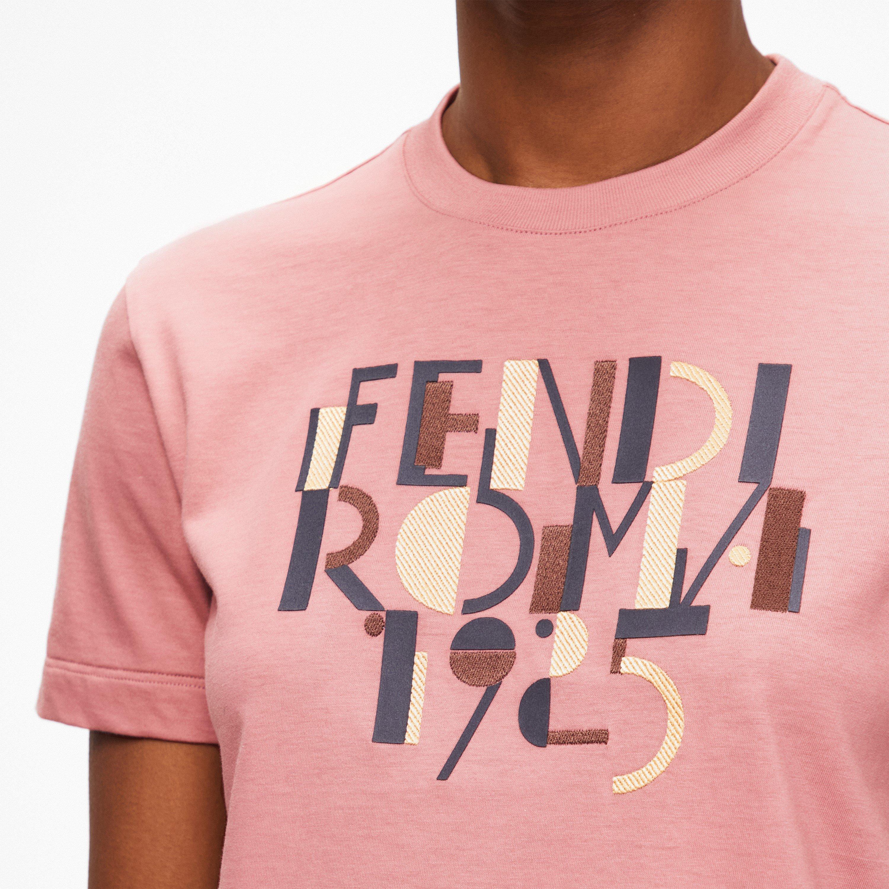 Blush - Fendi - Women's Regular Fit T-Shirt - 5