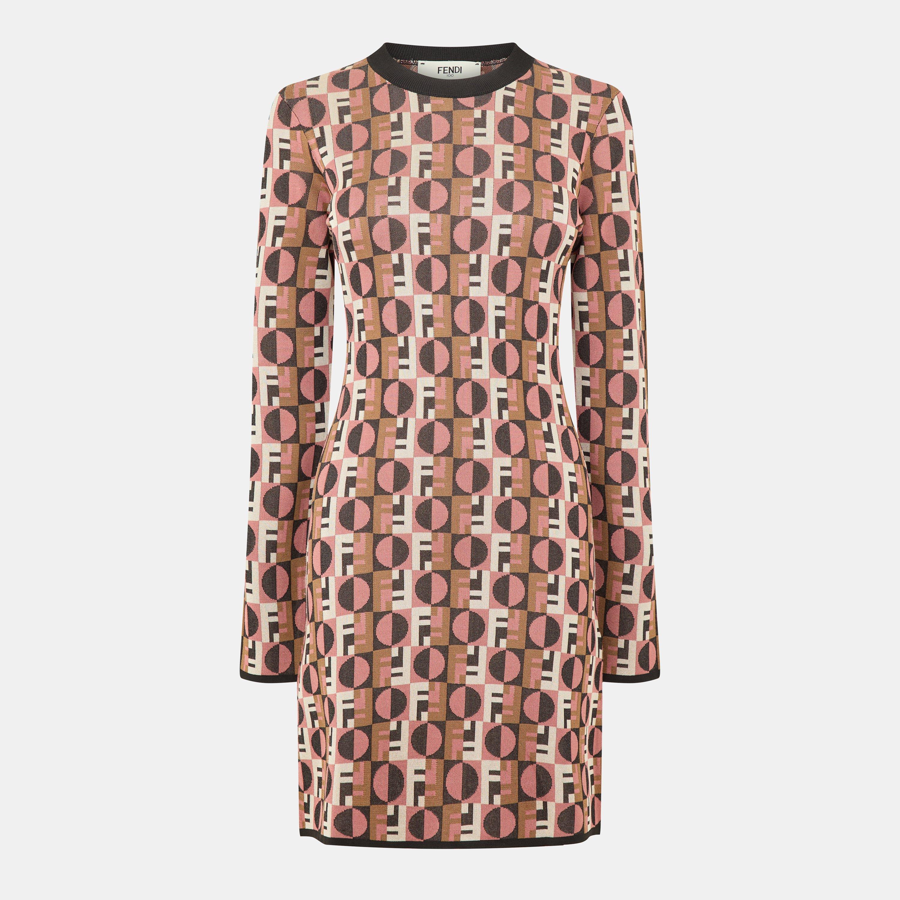 Blush - Fendi - Women's Tailored Mini Dress - 1