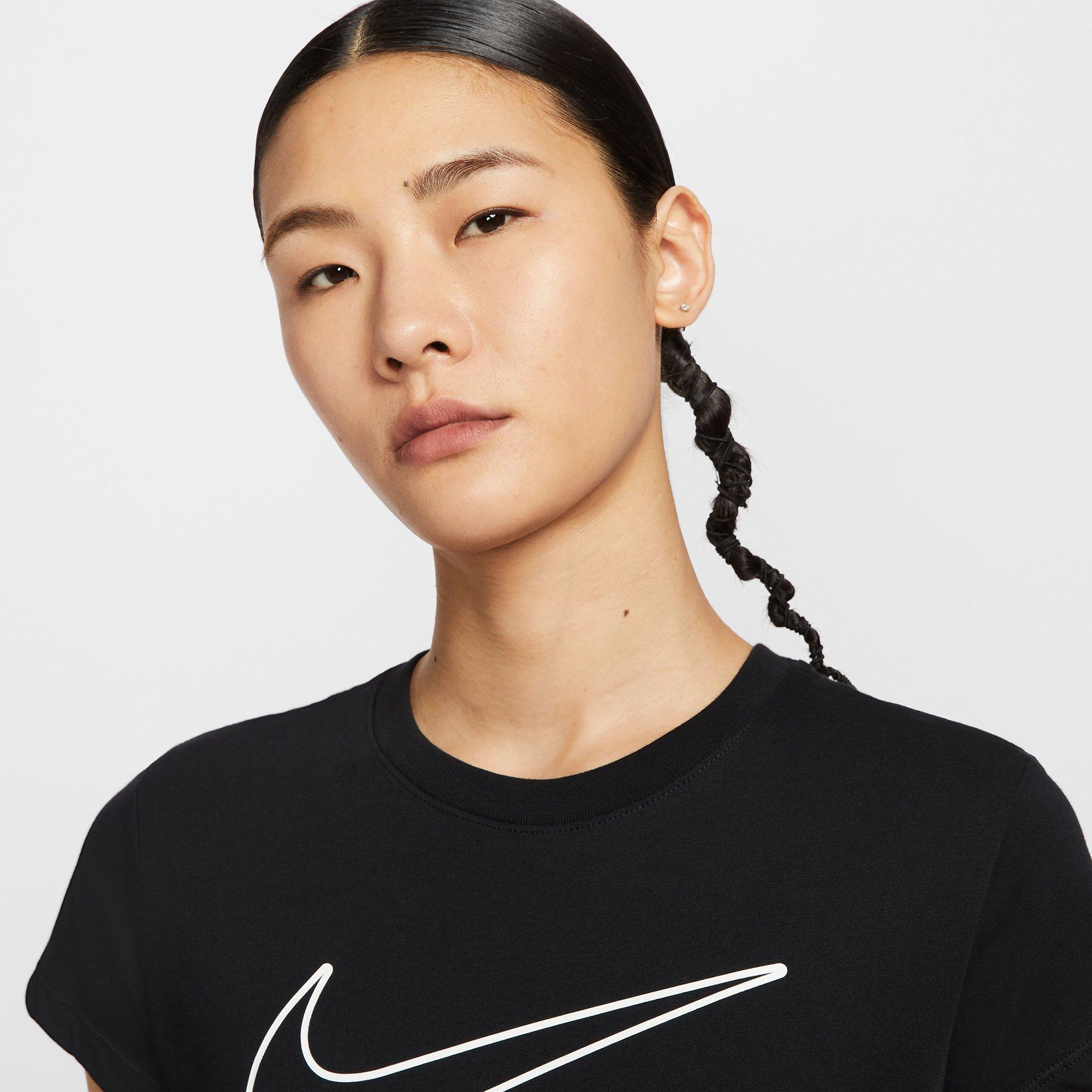Black/White - Nike - Sportswear Womens Graphic T-Shirt - 3