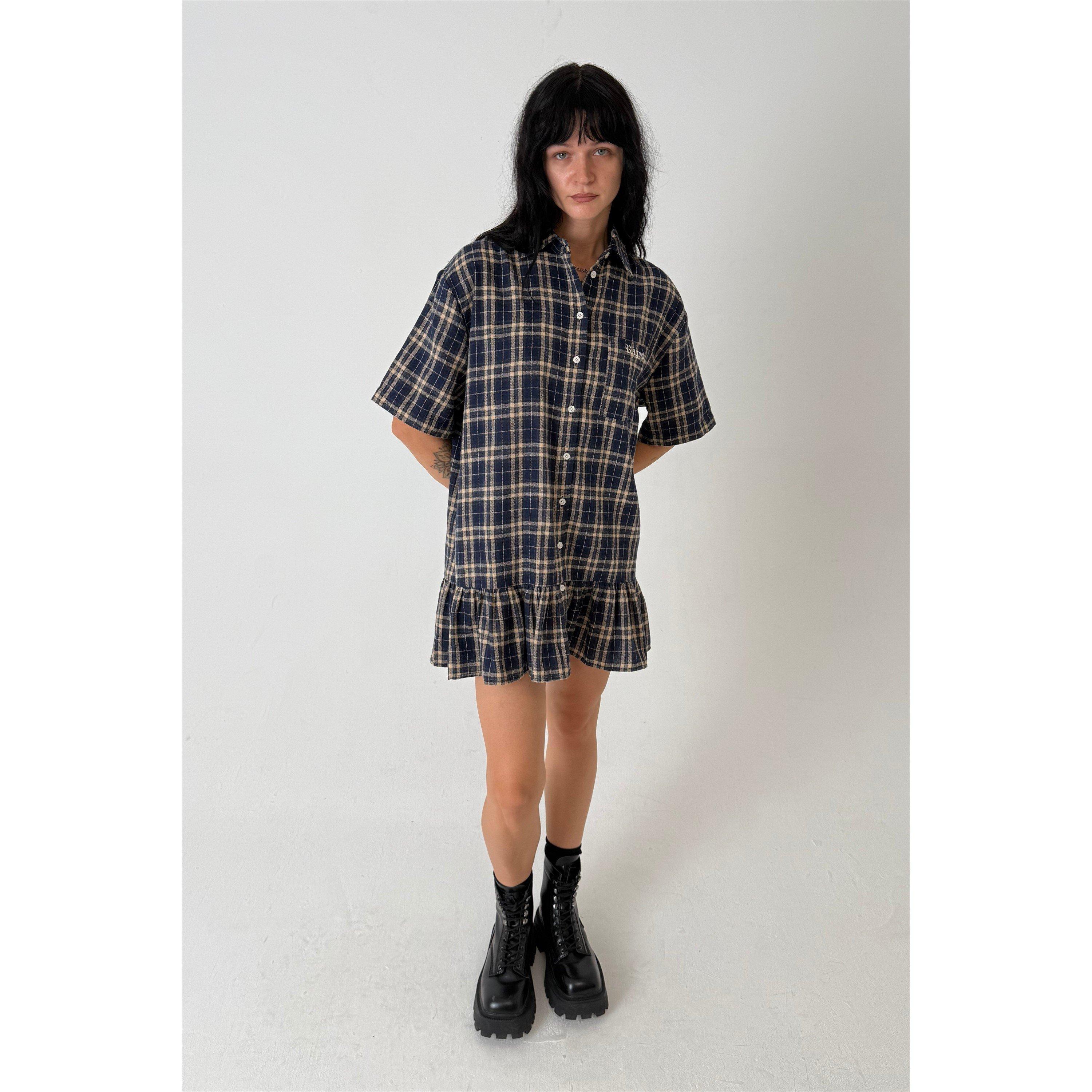 Blue - The Ragged Priest - Women's Shirt Dress - 1