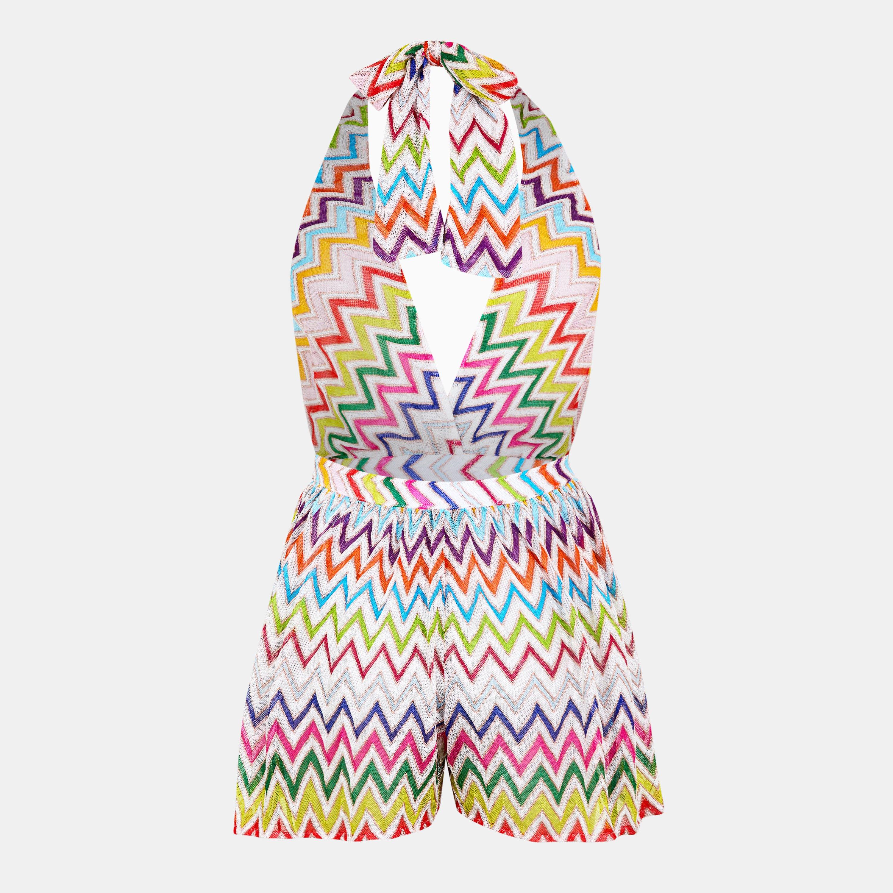Multi - Missoni - Women's Shorts Relaxed Fit Jumpsuit - 2