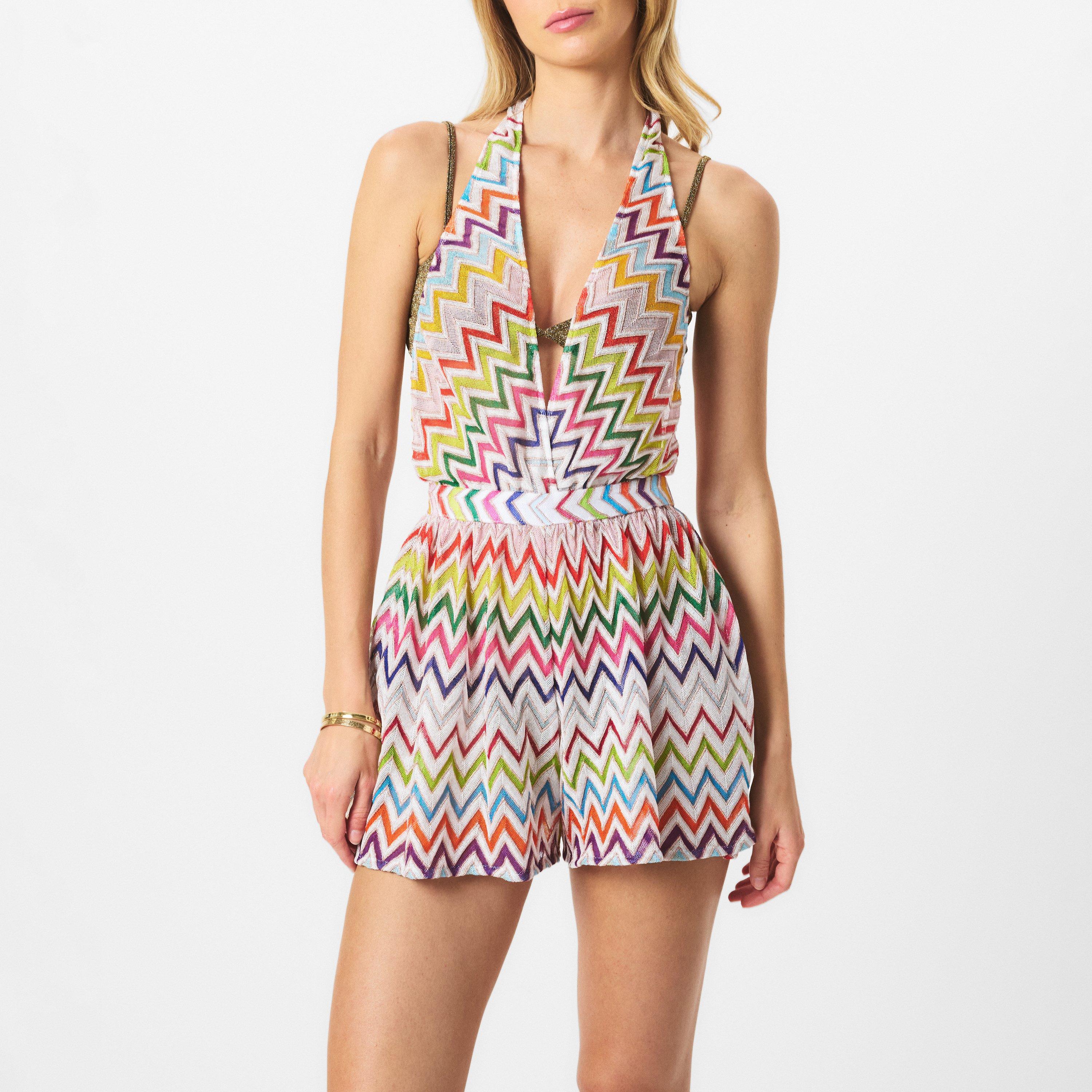 Multi - Missoni - Women's Shorts Relaxed Fit Jumpsuit - 3