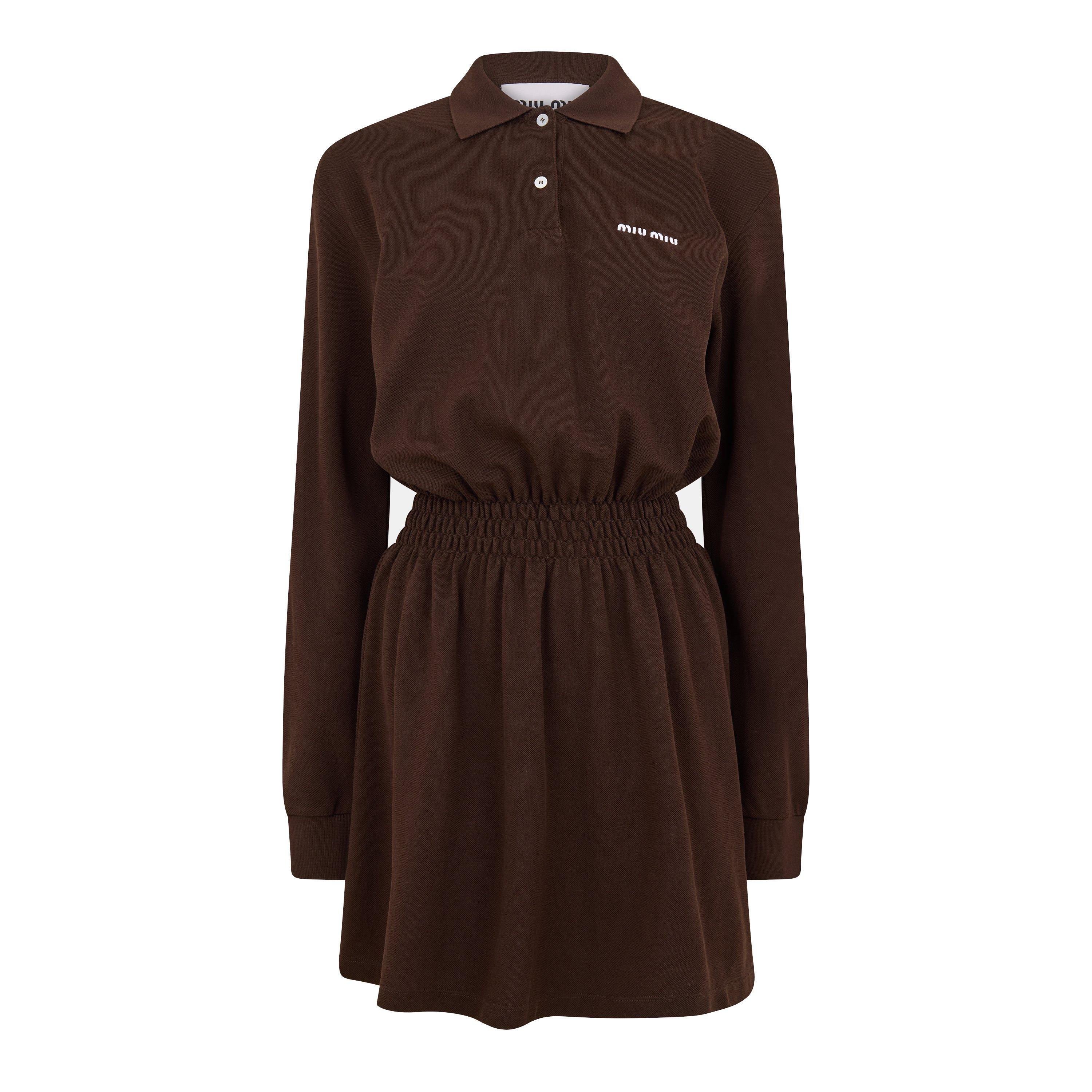 Cacao - Miu Miu - Women's Mini Dress - 1
