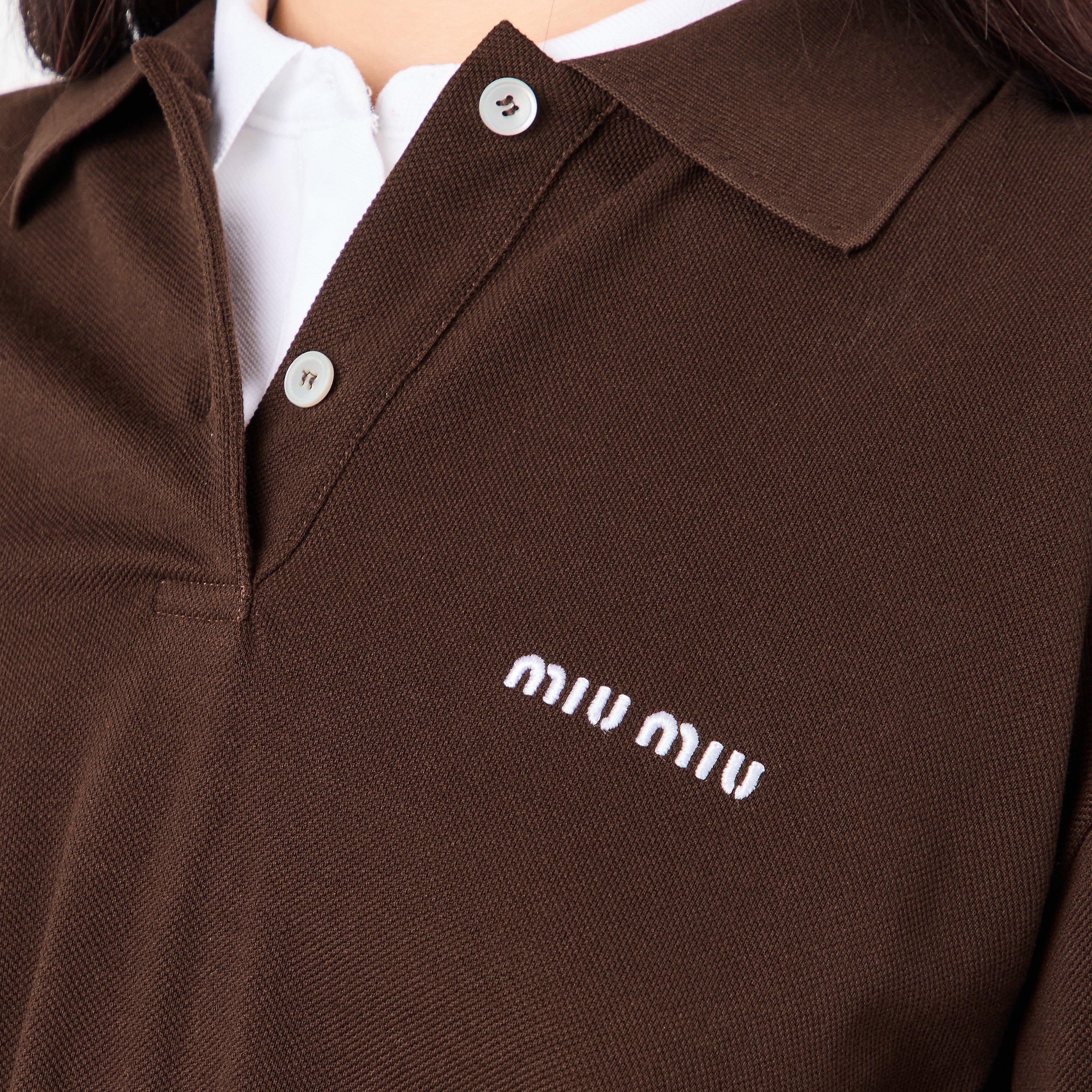 Cacao - Miu Miu - Women's Mini Dress - 5