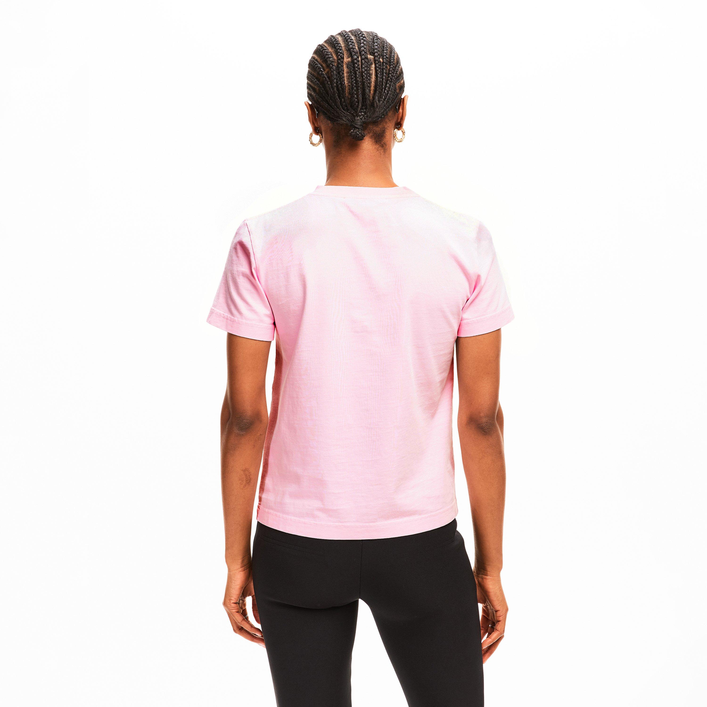 Pink - Jacquemus - Women's Logo Cotton Le T-Shirt Gros Grain - 4