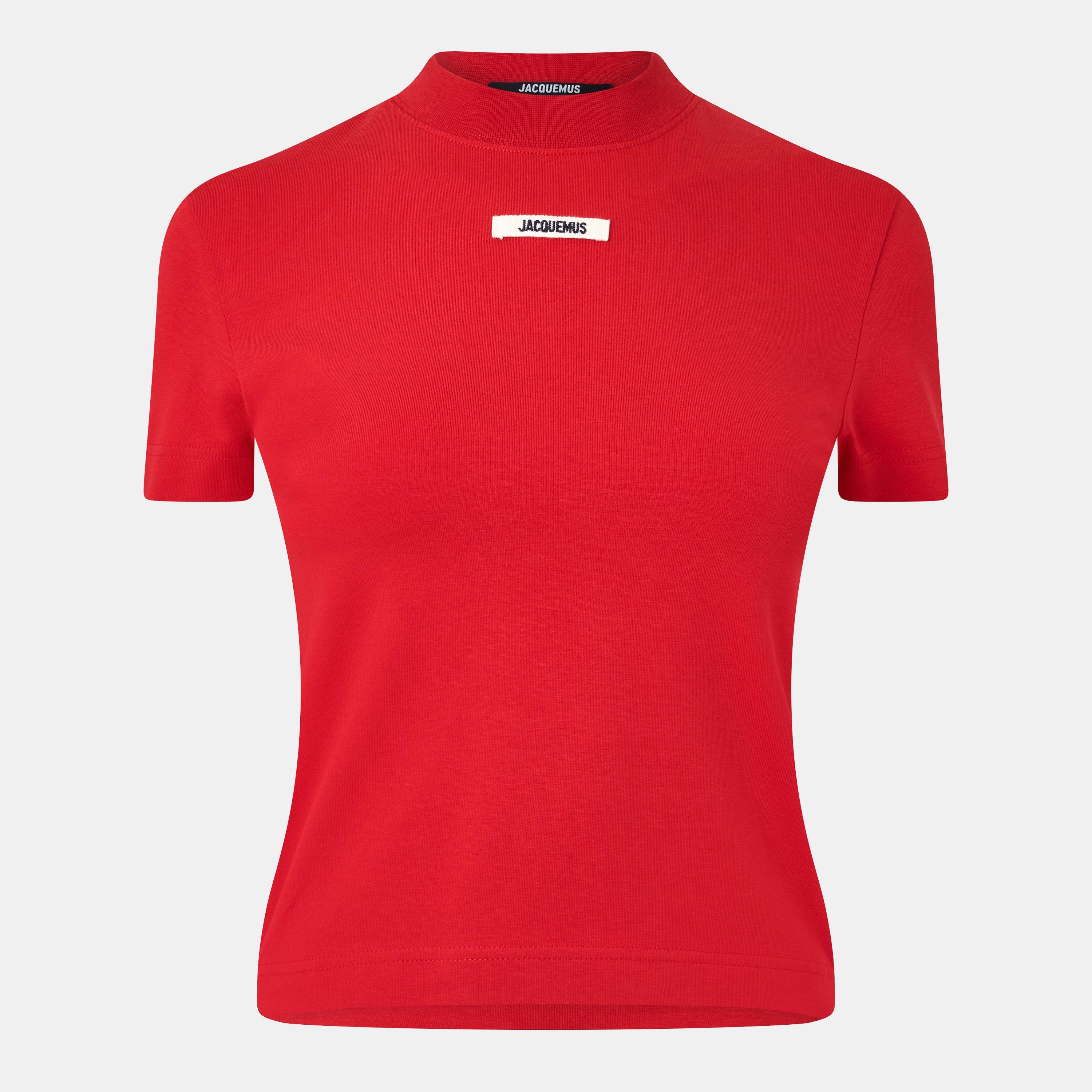 Jacquemus | Women's Logo Cotton Le T-Shirt Gros Grain | Regular