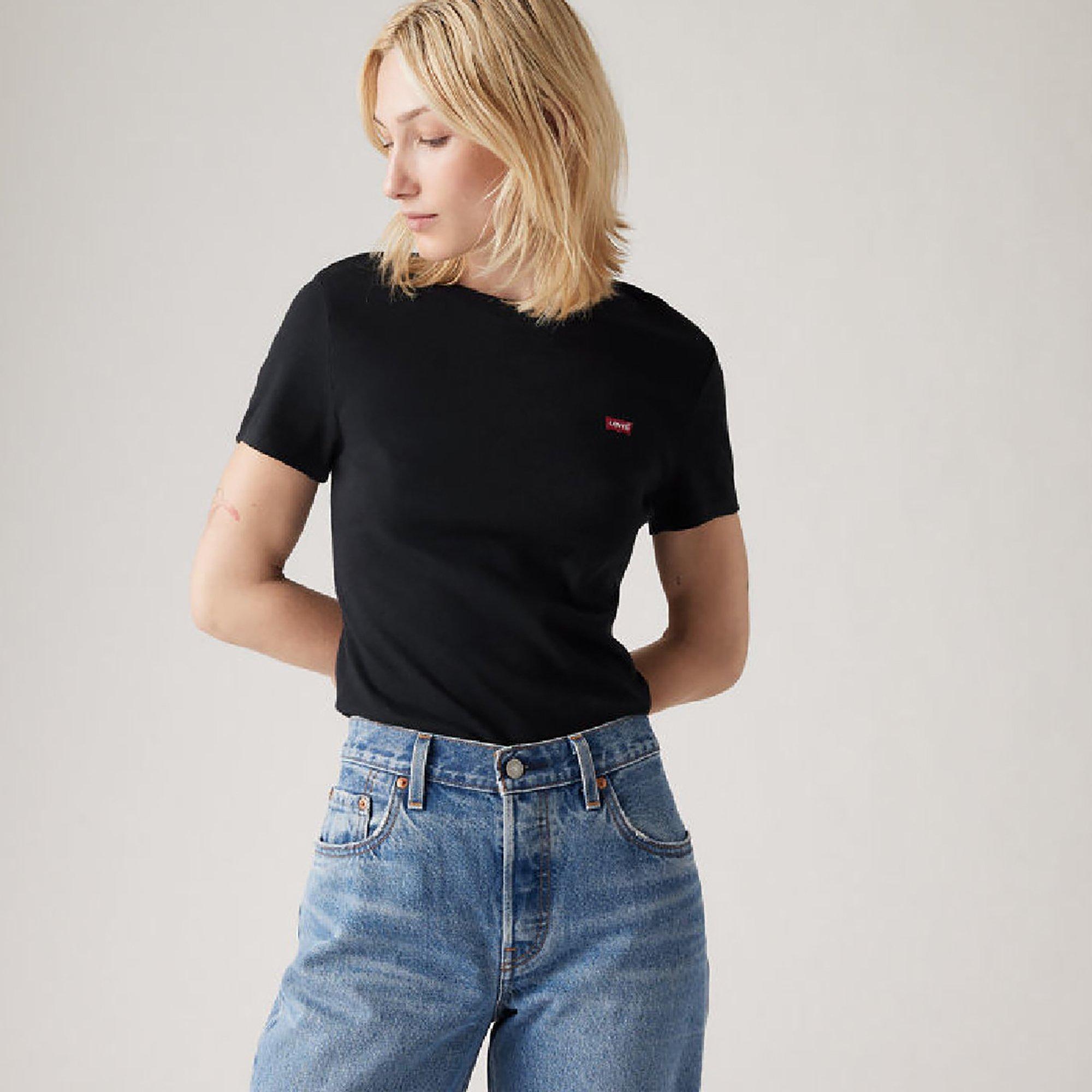CAVIAR - Levis - Levis Essential Hm Ss Tee Anthracite - 3