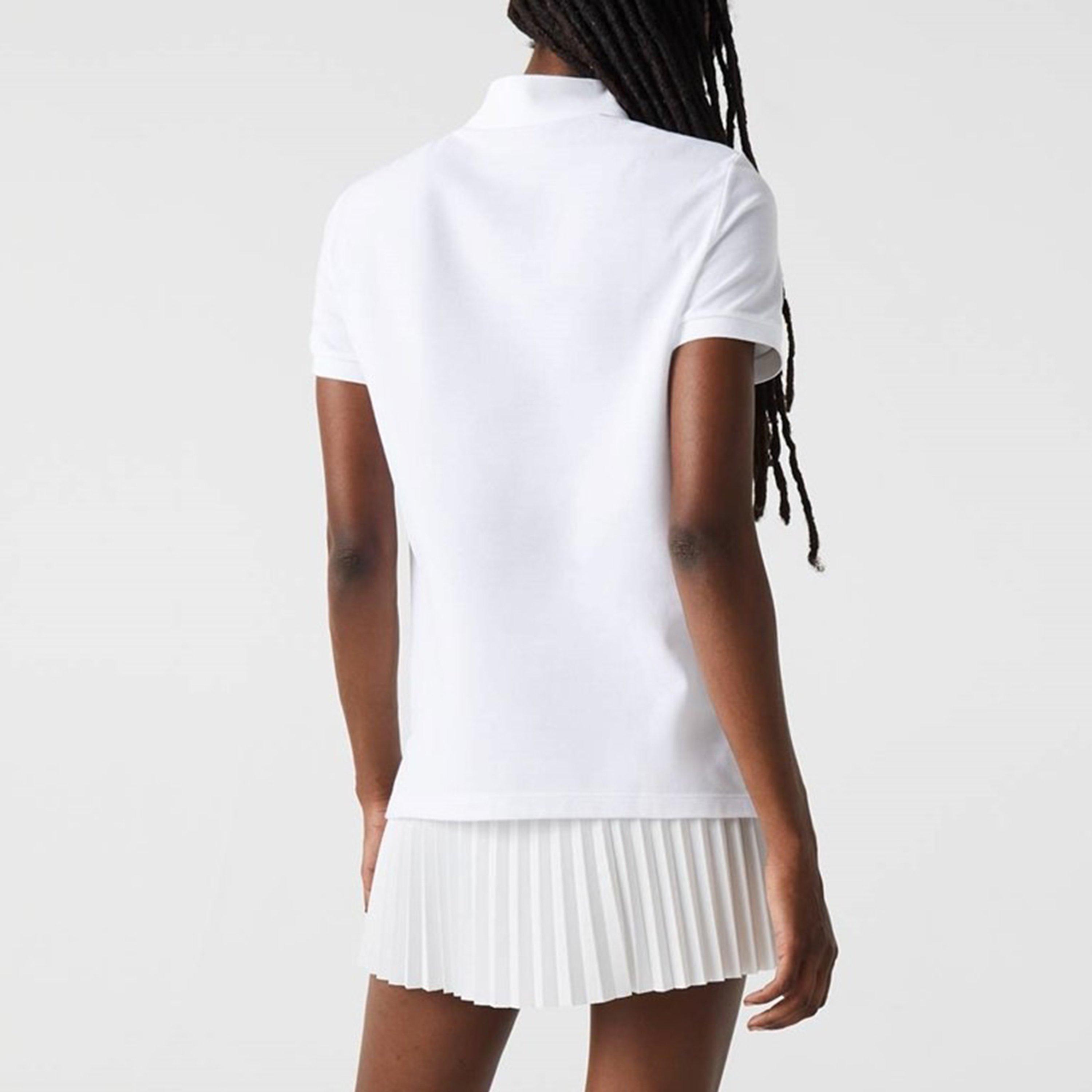 White 001 - Lacoste - Short Sleeve Polo Shirt - 2