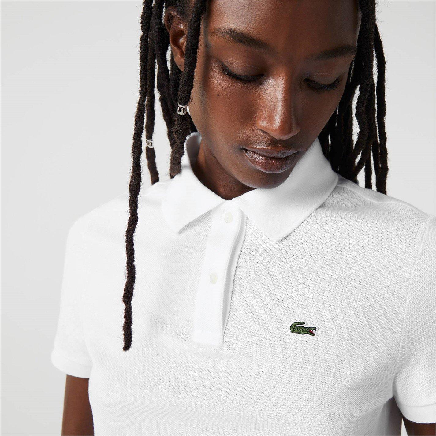 White 001 - Lacoste - Short Sleeve Polo Shirt - 3