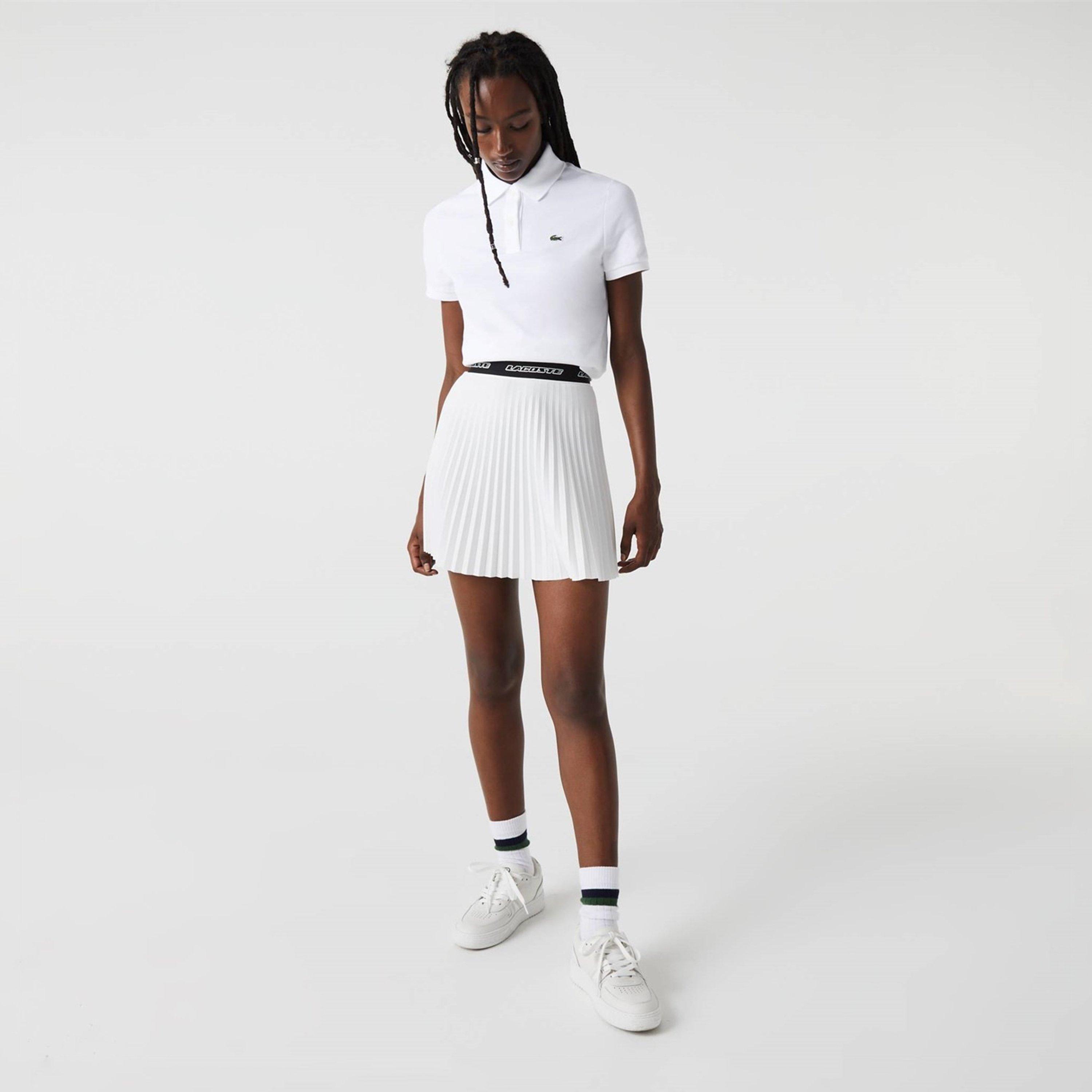 White 001 - Lacoste - Short Sleeve Polo Shirt - 4