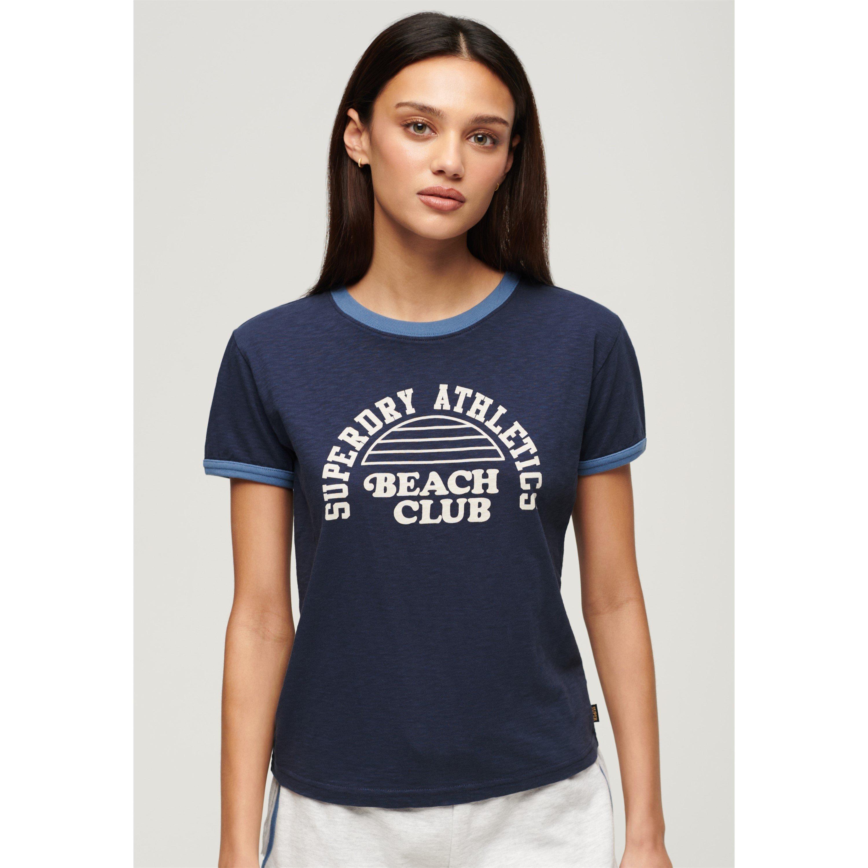 Superdry Women's Ringer Slim Fit T-Shirt