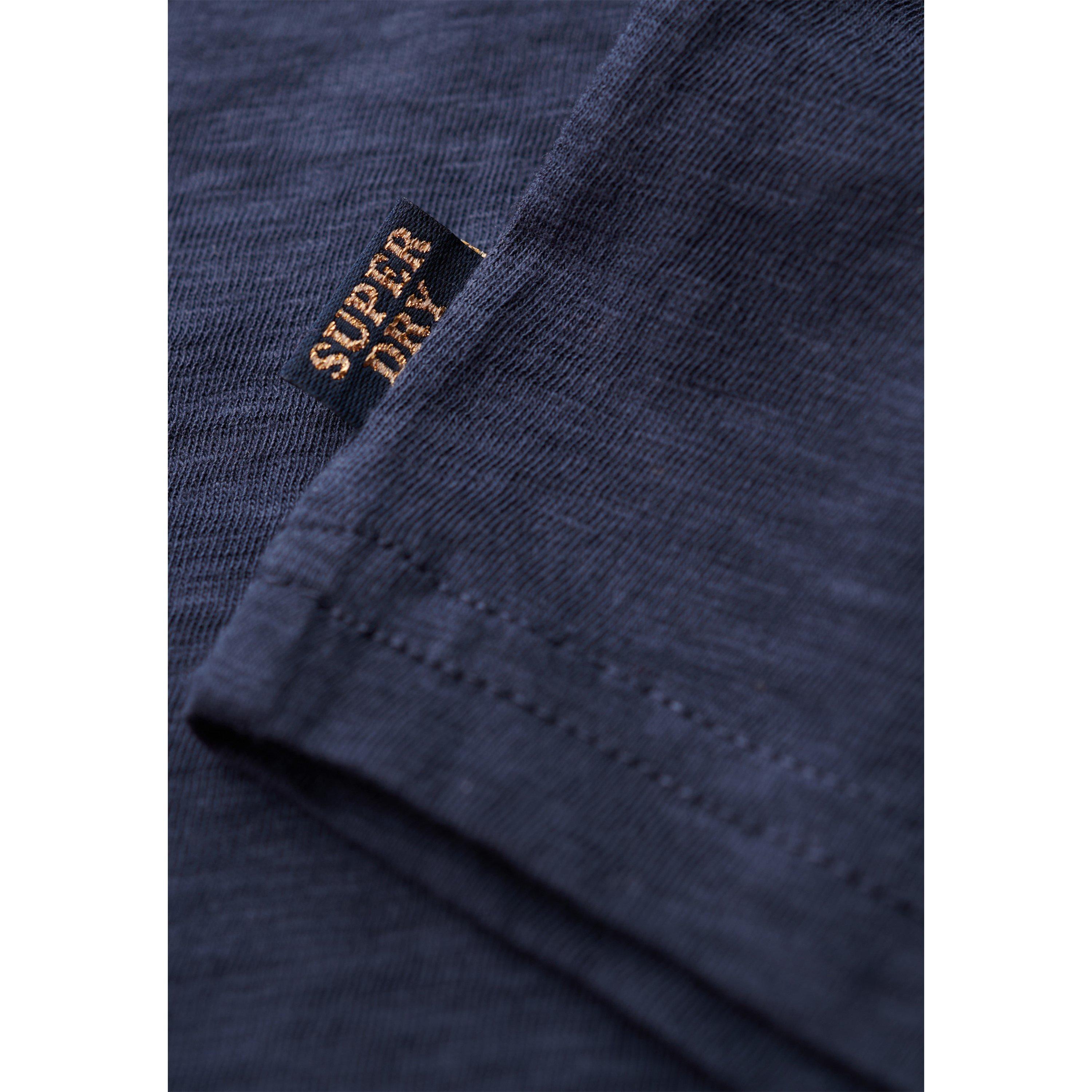 Marineblå - Superdry - Women's Ringer Slim Fit T-Shirt - 4