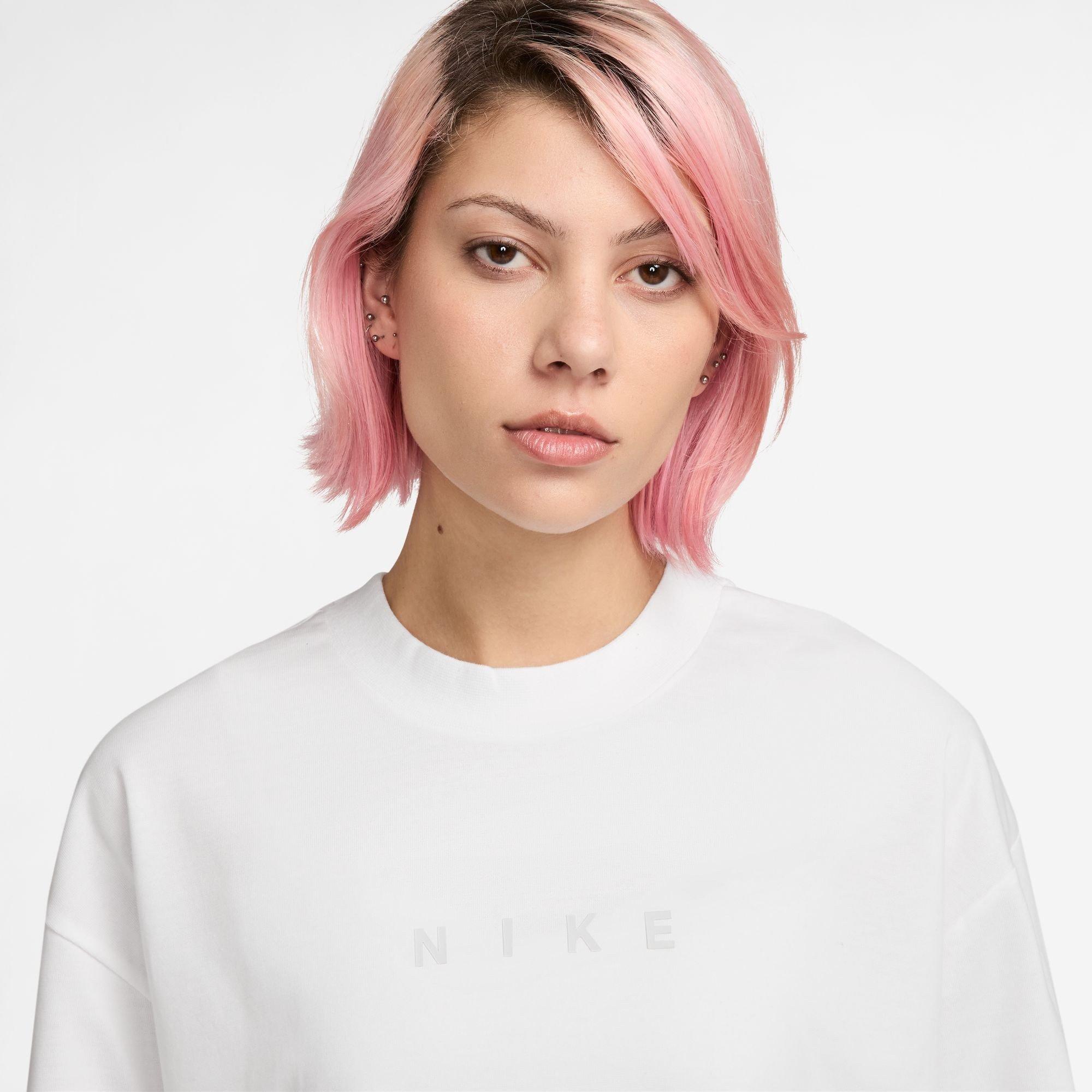 Branco - Nike - Nike W Nsw Luxe Ss T Ld99 - 3