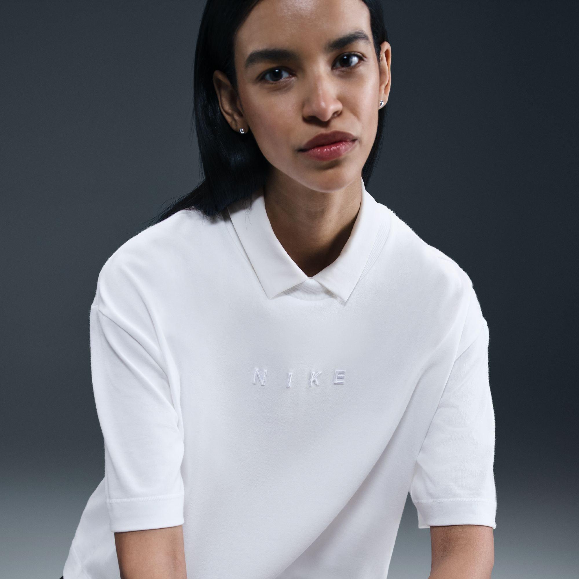 Branco - Nike - Nike W Nsw Luxe Ss T Ld99 - 6