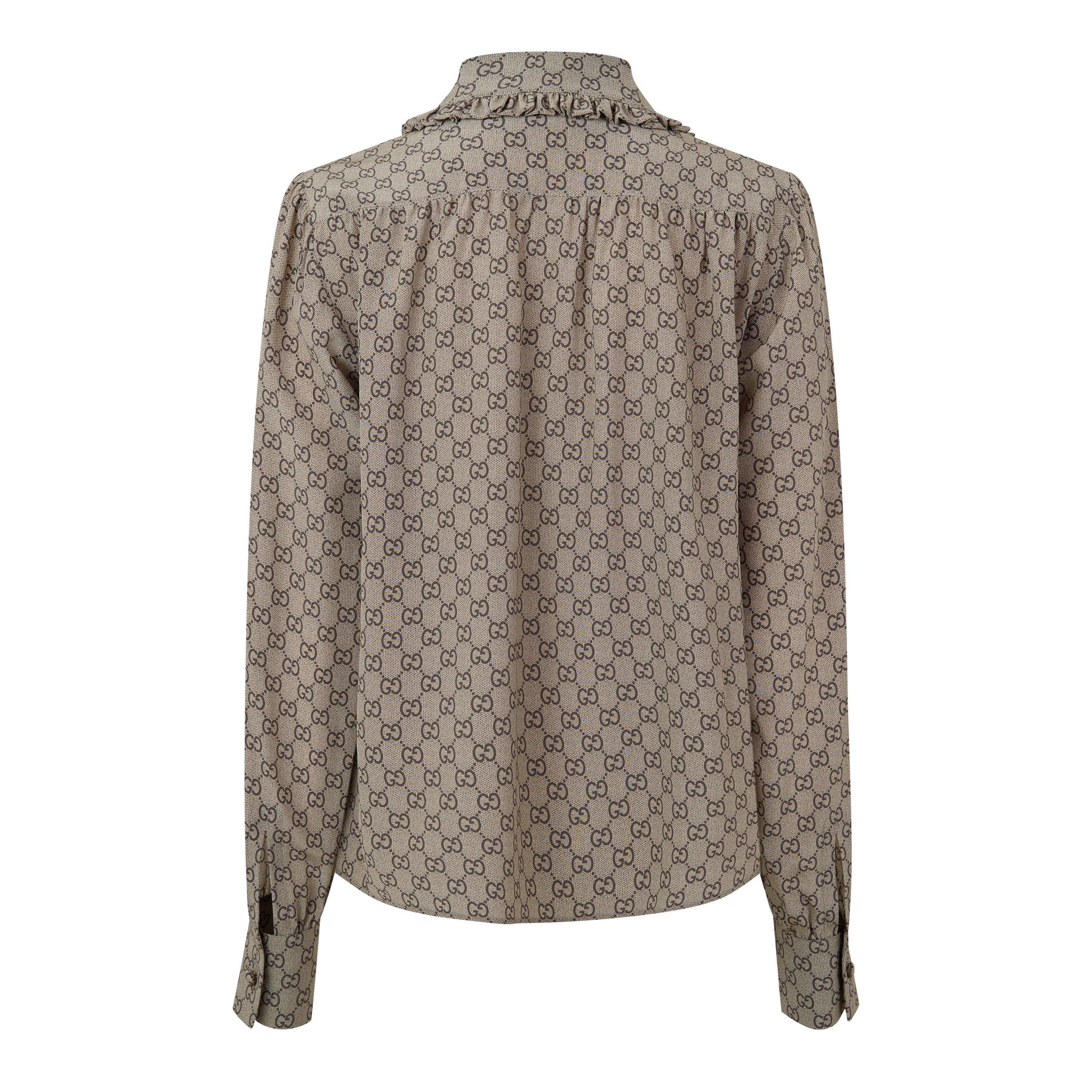 Beige/Ebony - Gucci - Gucci GG Shirt Ld64 - 2