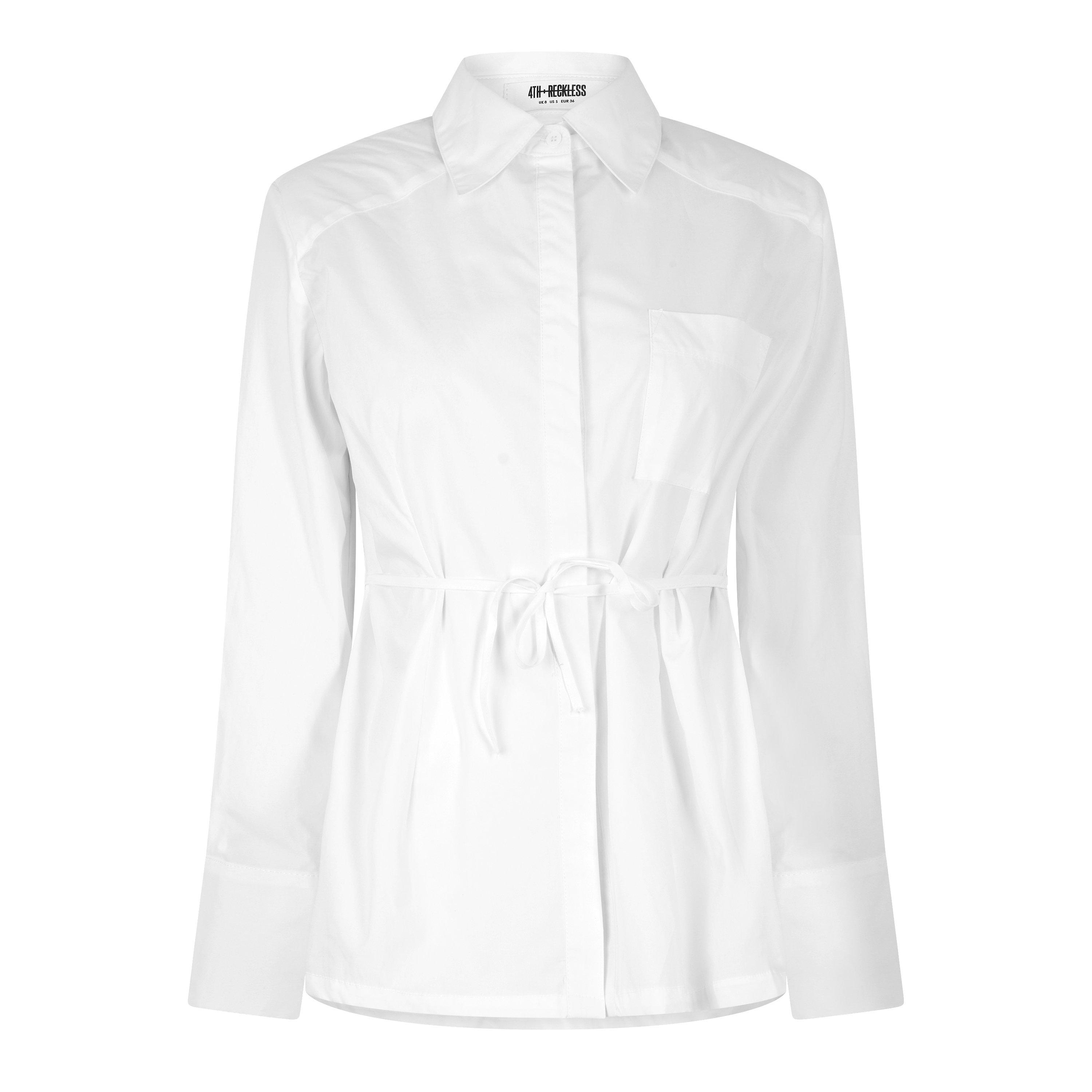 White - 4th and Reckless - 4th and Alycia Shirt Ld64 - 1
