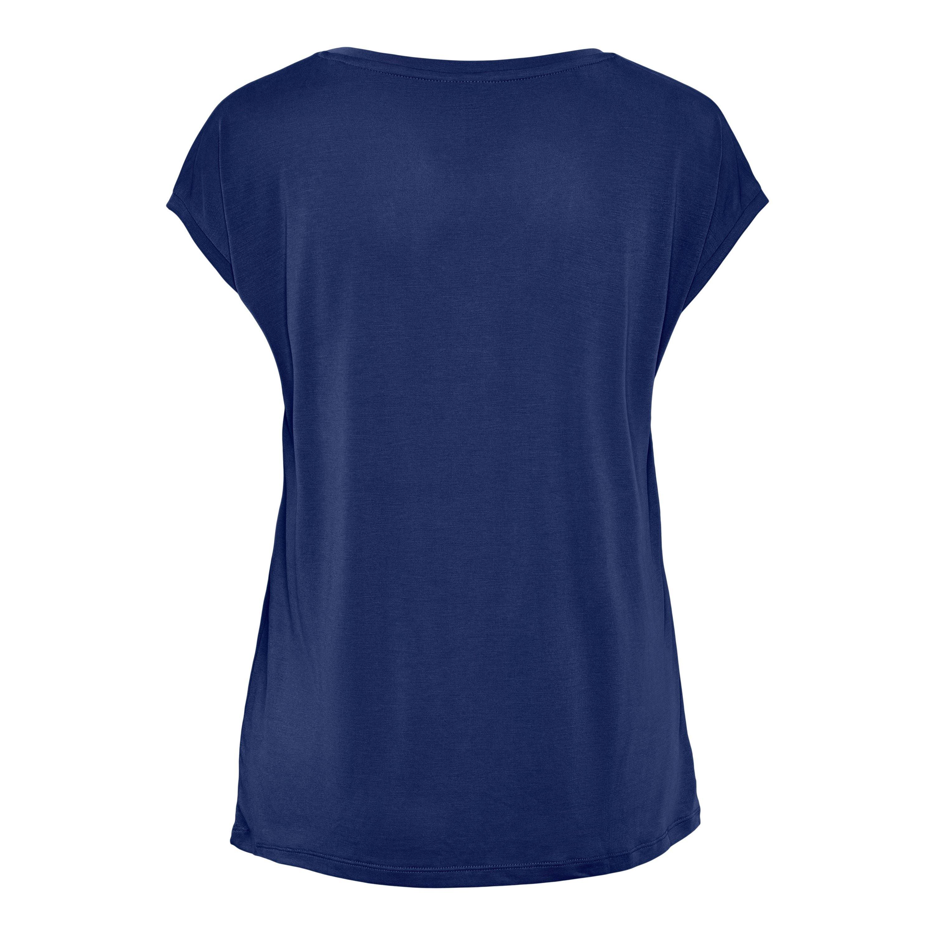 Bellwether Blue - Pieces - Regular Fit Knitted T-Shirt - 2