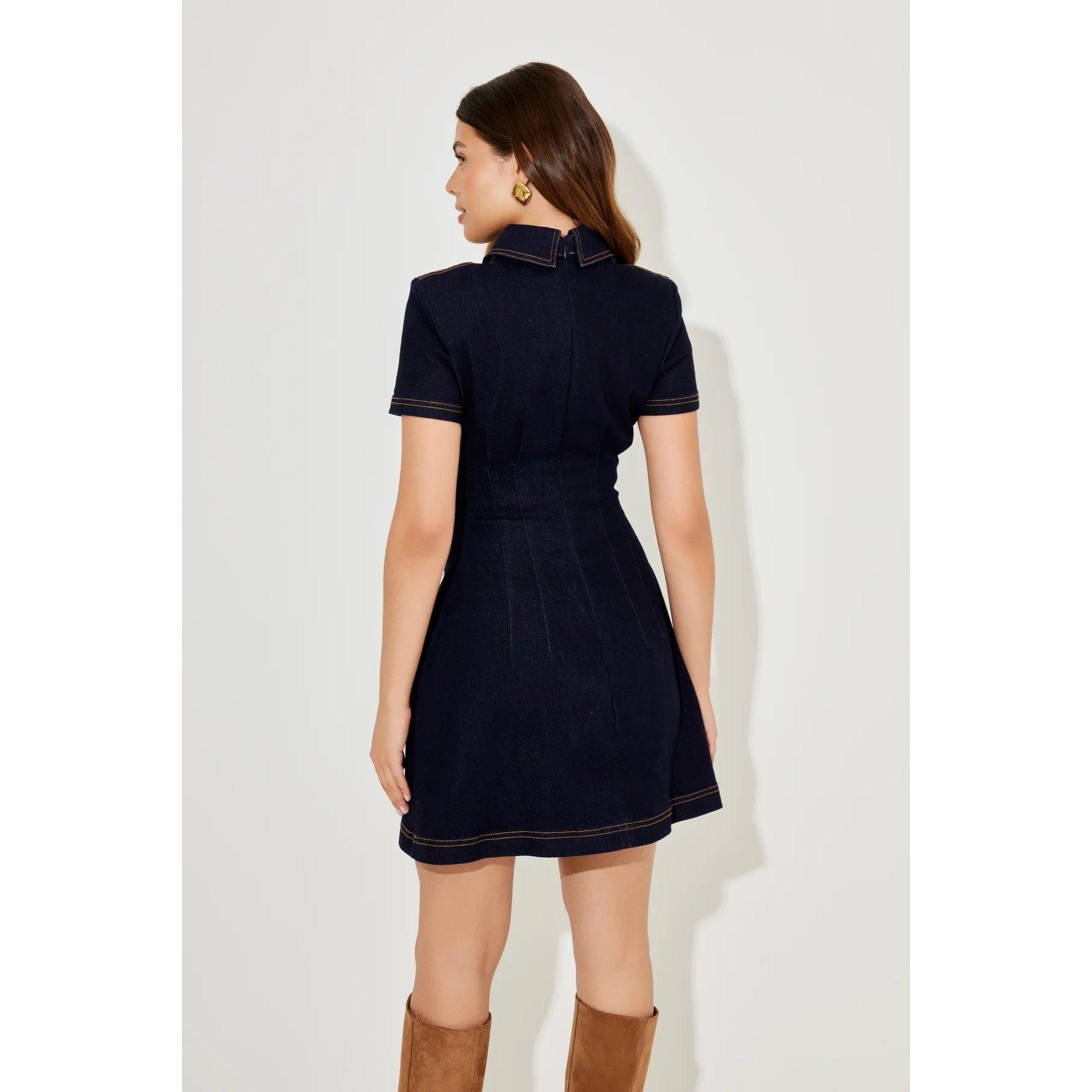 Blue - Odd Muse - Odd Mus Denim Mini Ld61 - 2