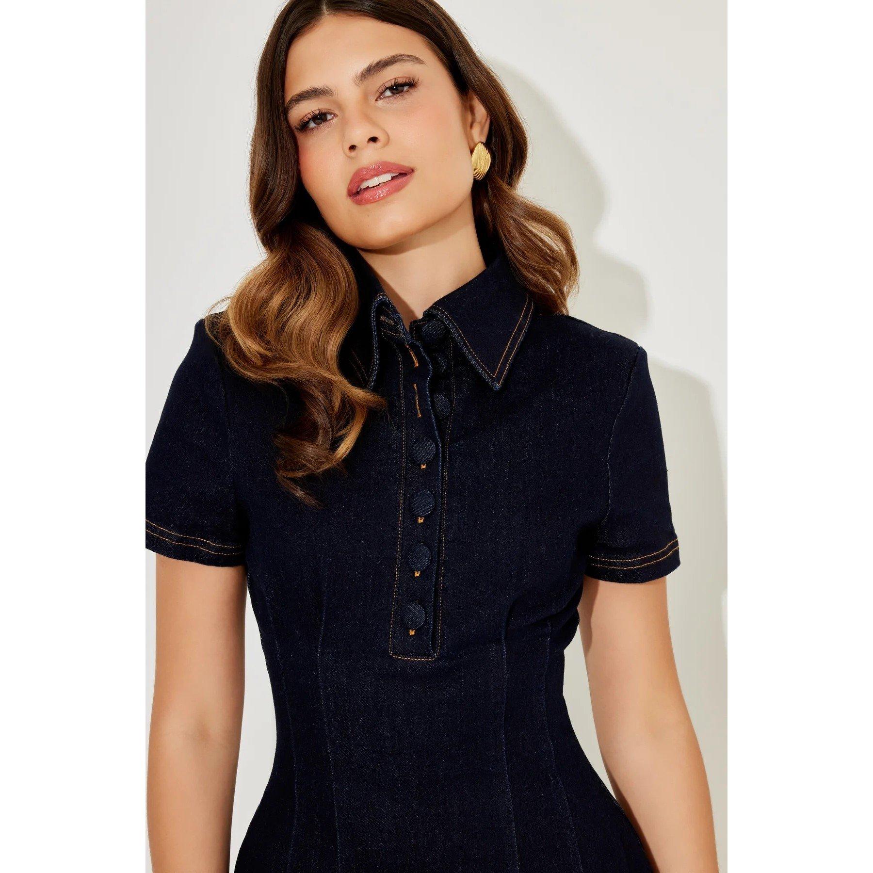 Blue - Odd Muse - Odd Mus Denim Mini Ld61 - 4