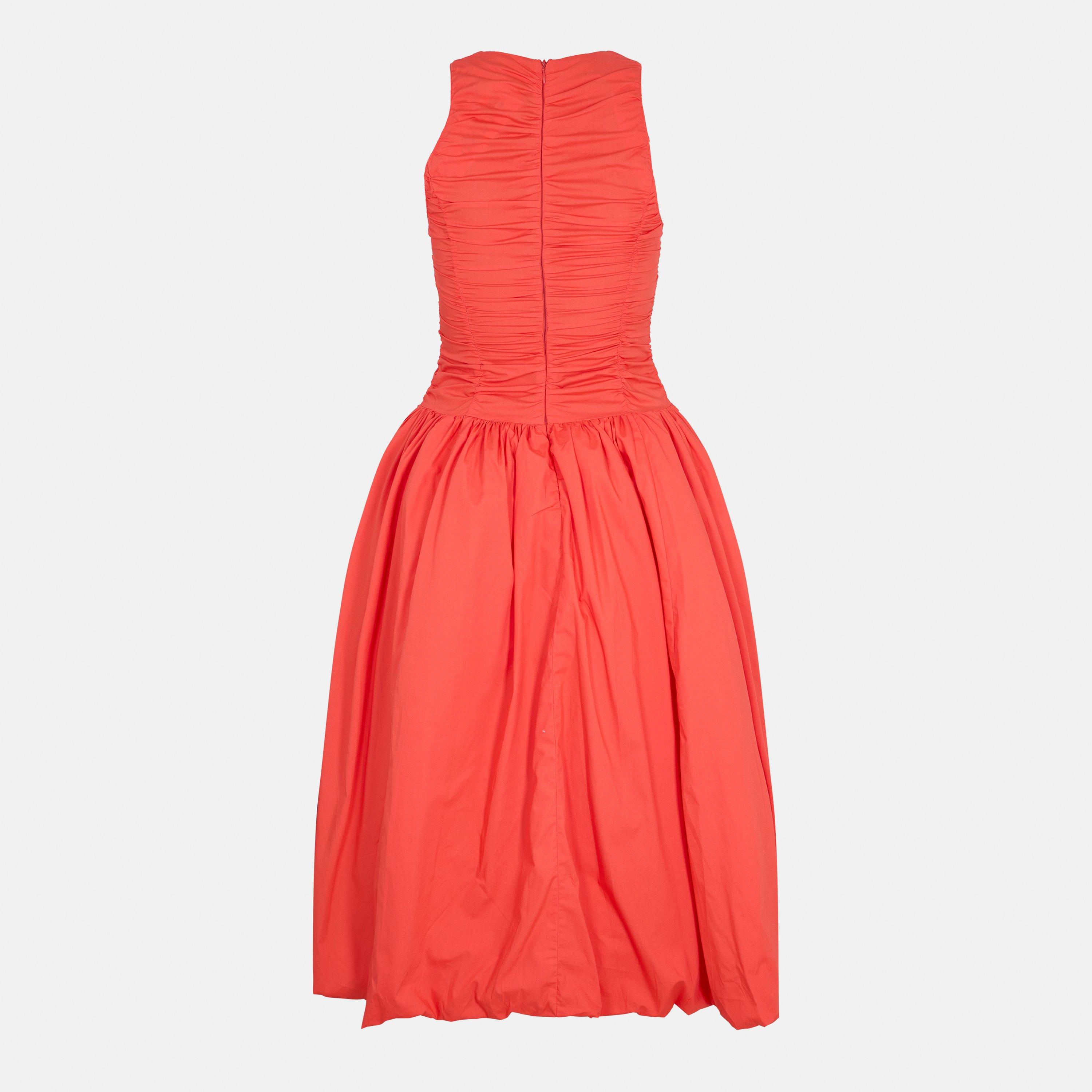 Orange - AmyLynn - Ruched Maxi Dress - 2