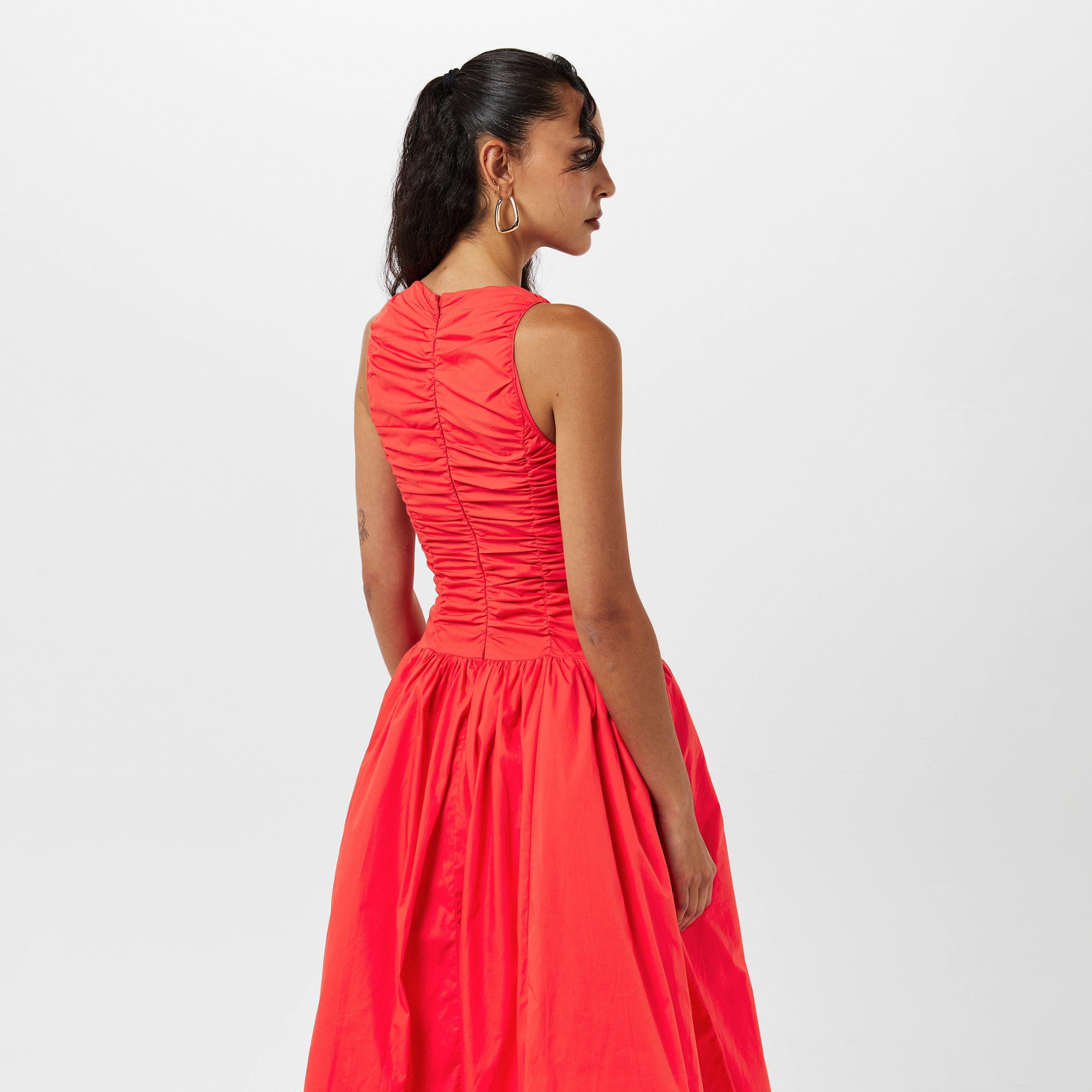 Orange - AmyLynn - Ruched Maxi Dress - 4