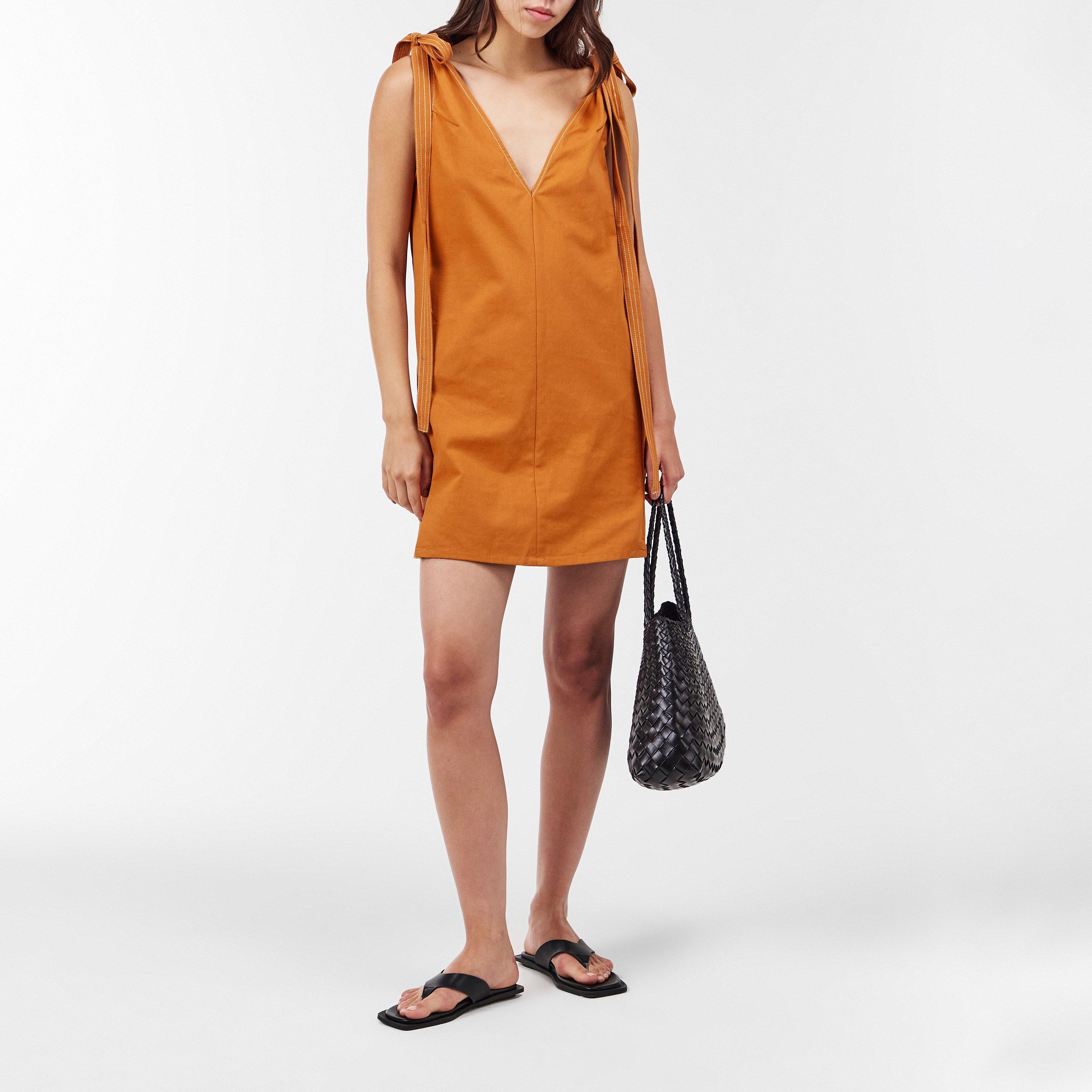 Orange - AmyLynn - Cotton Mini Dress - 6