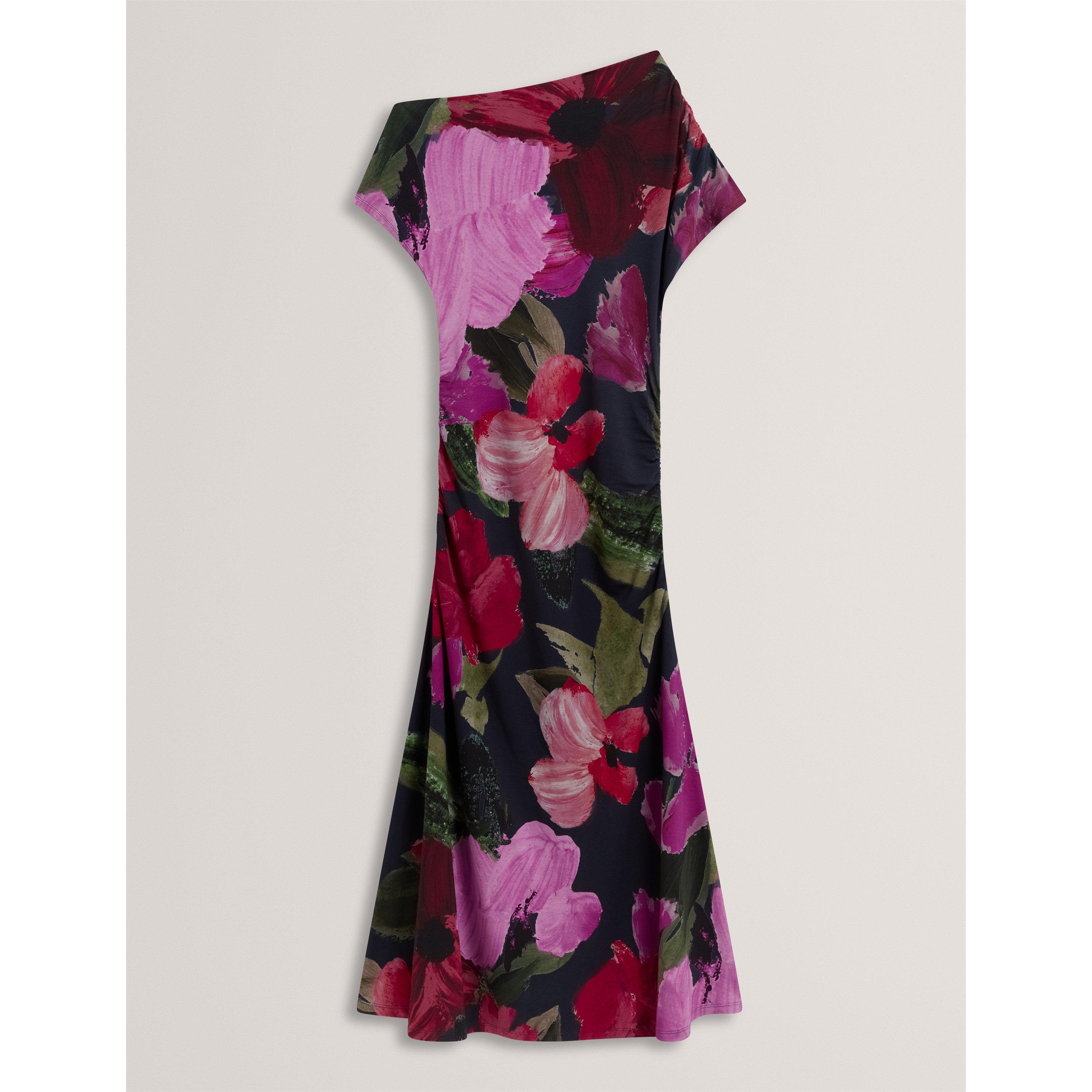 Ted Baker Women's Ted Midi Dress Ld71 - Navy - 14 (L)