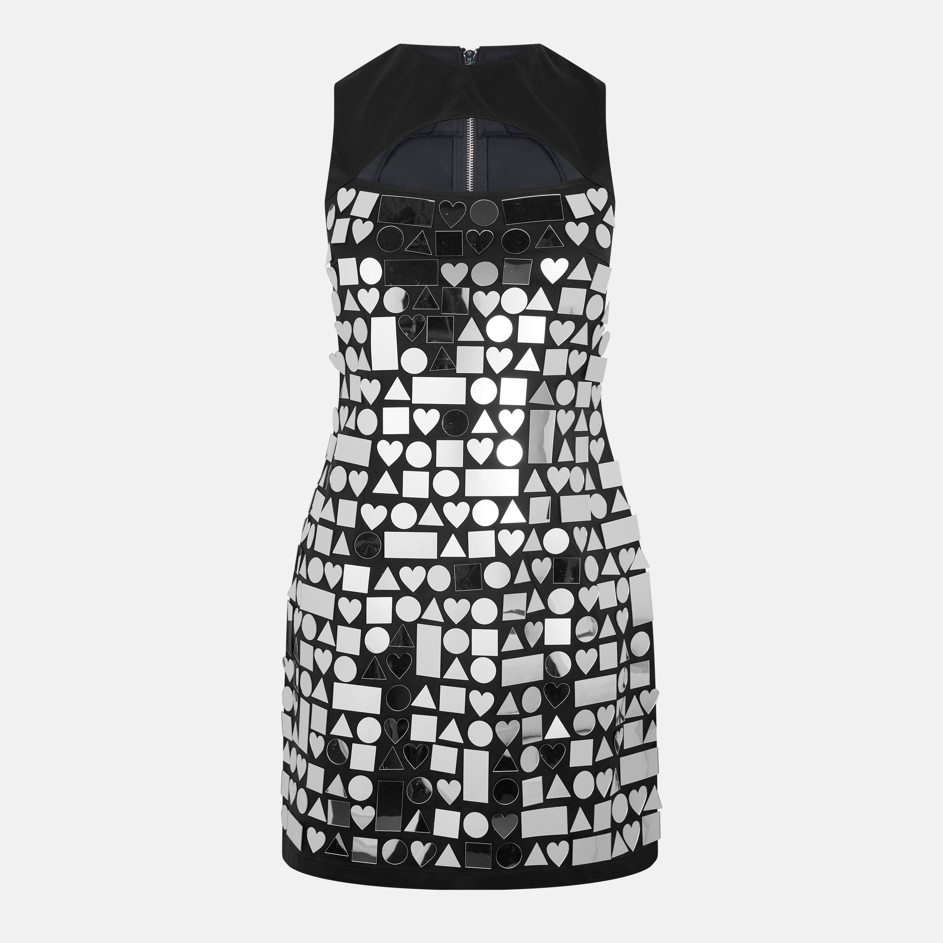 Black - AmyLynn - Geo Mini Dress - 1