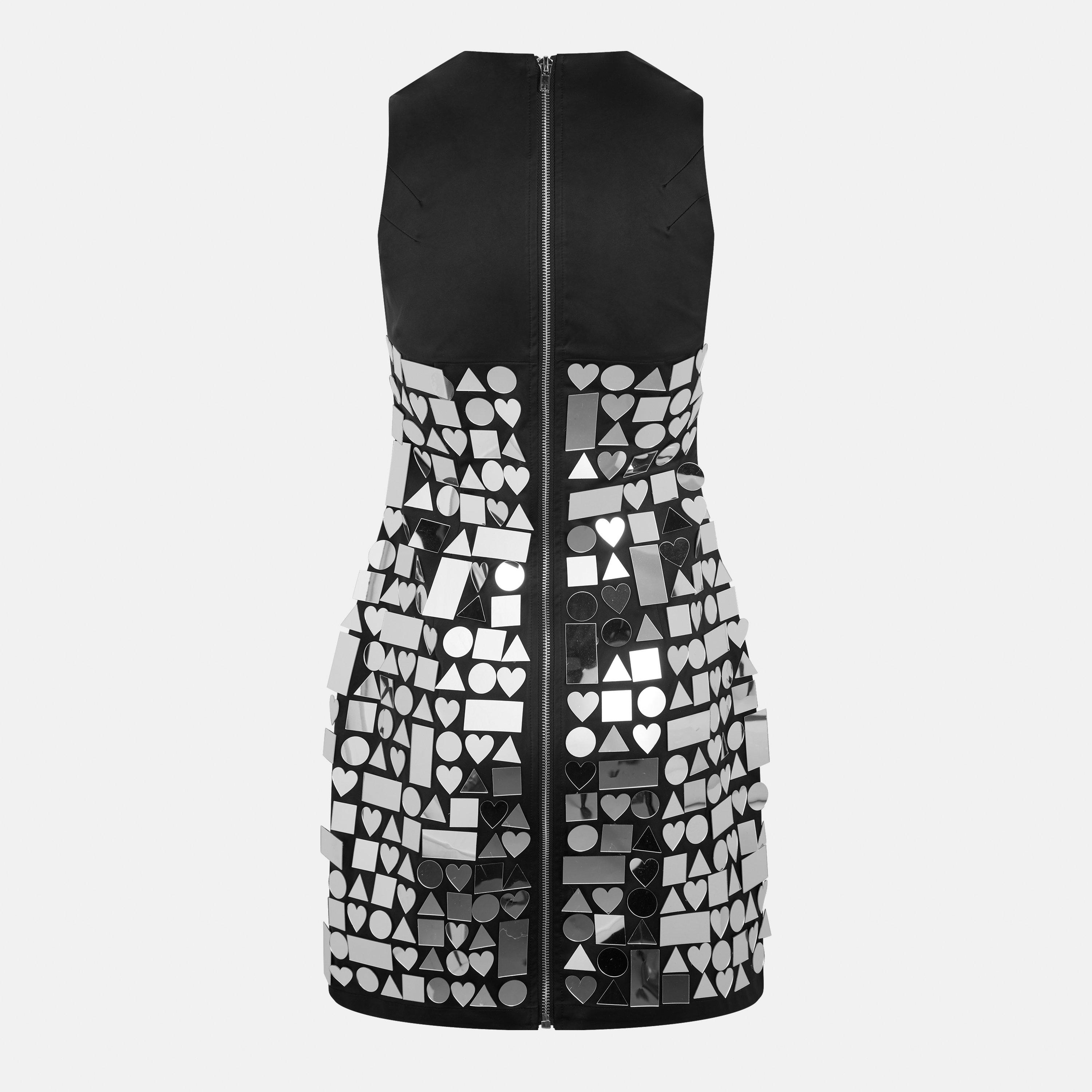 Black - AmyLynn - Geo Mini Dress - 2