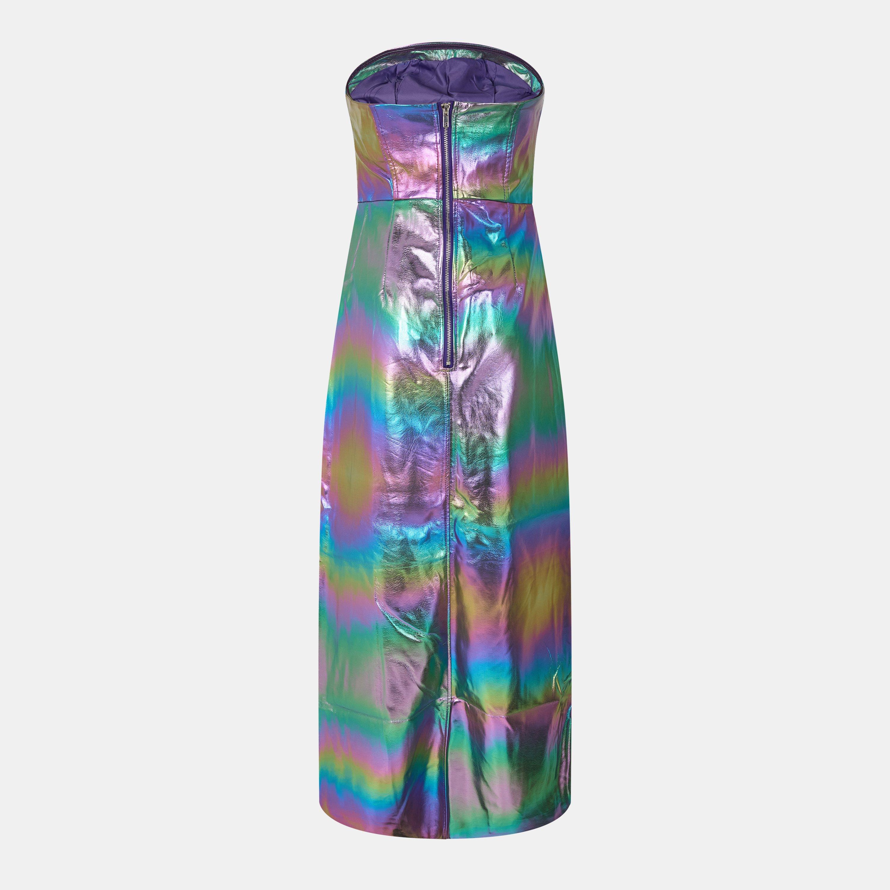 Multi - AmyLynn - Women's Metallic Maxi Dress - 2