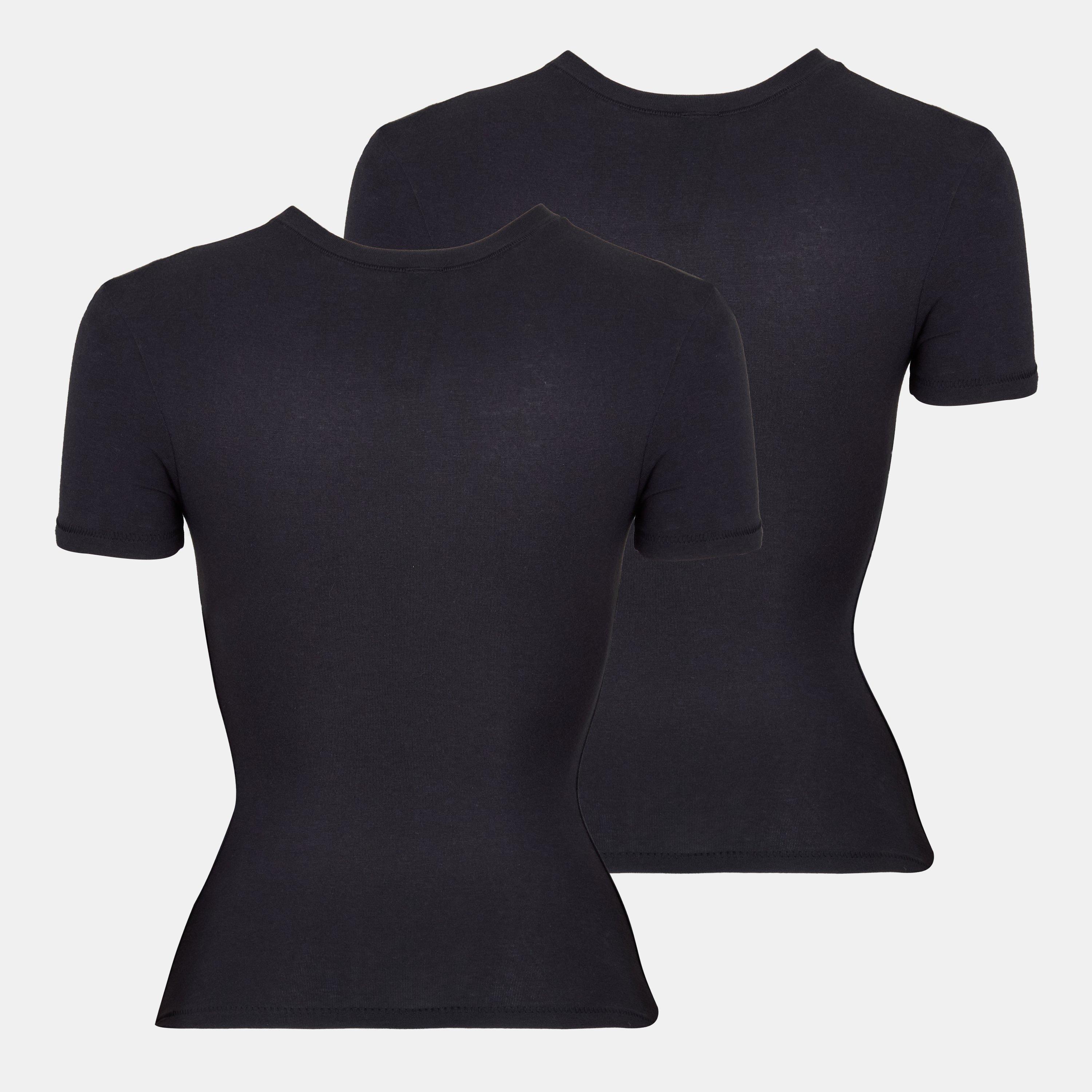 Soot - SKIMS - Womens Cotton Jersey 2 Pack T-Shirt - 2