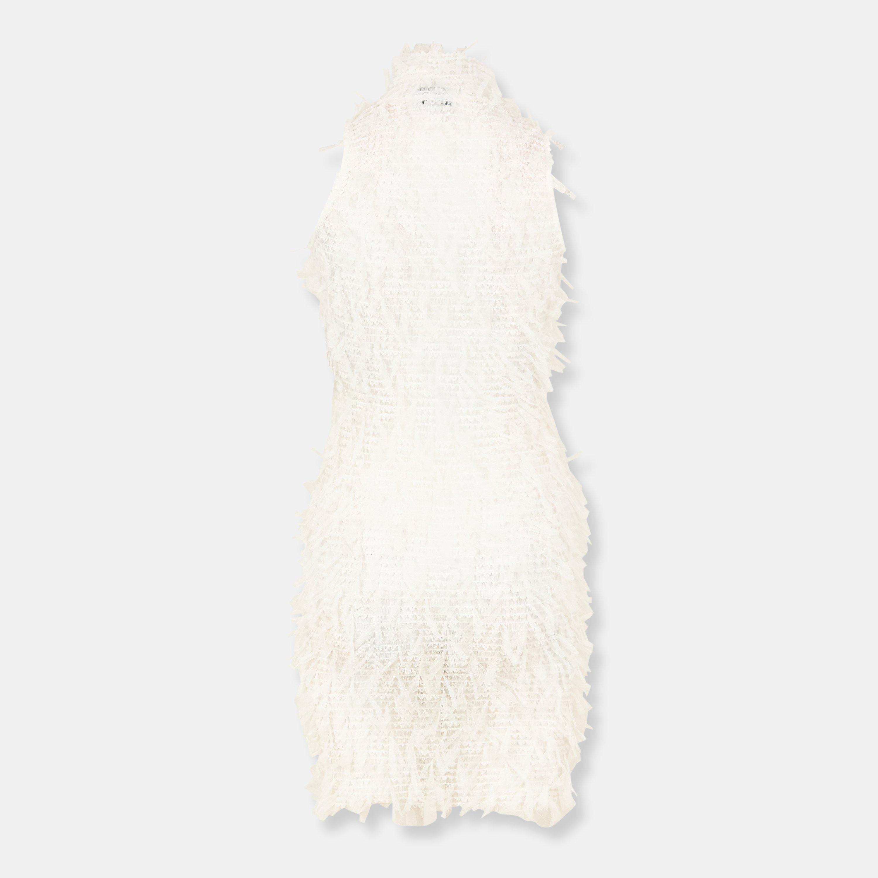 White - AmyLynn - Textured Mini Dress - 2