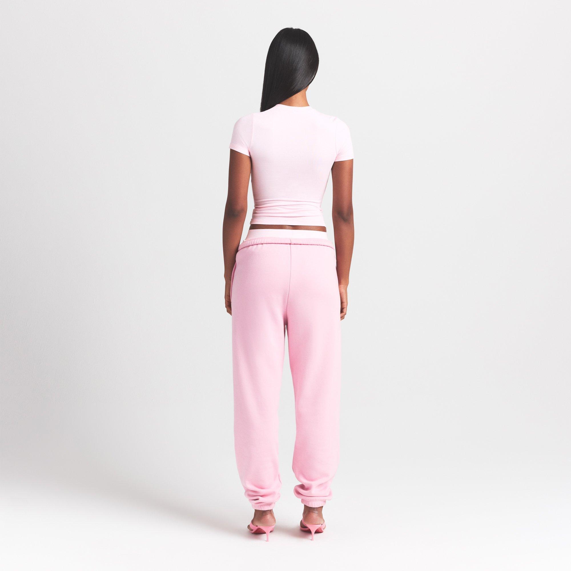 CHERRY BLOSSOM - SKIMS - Womens Cotton Rib T-Shirt - 3