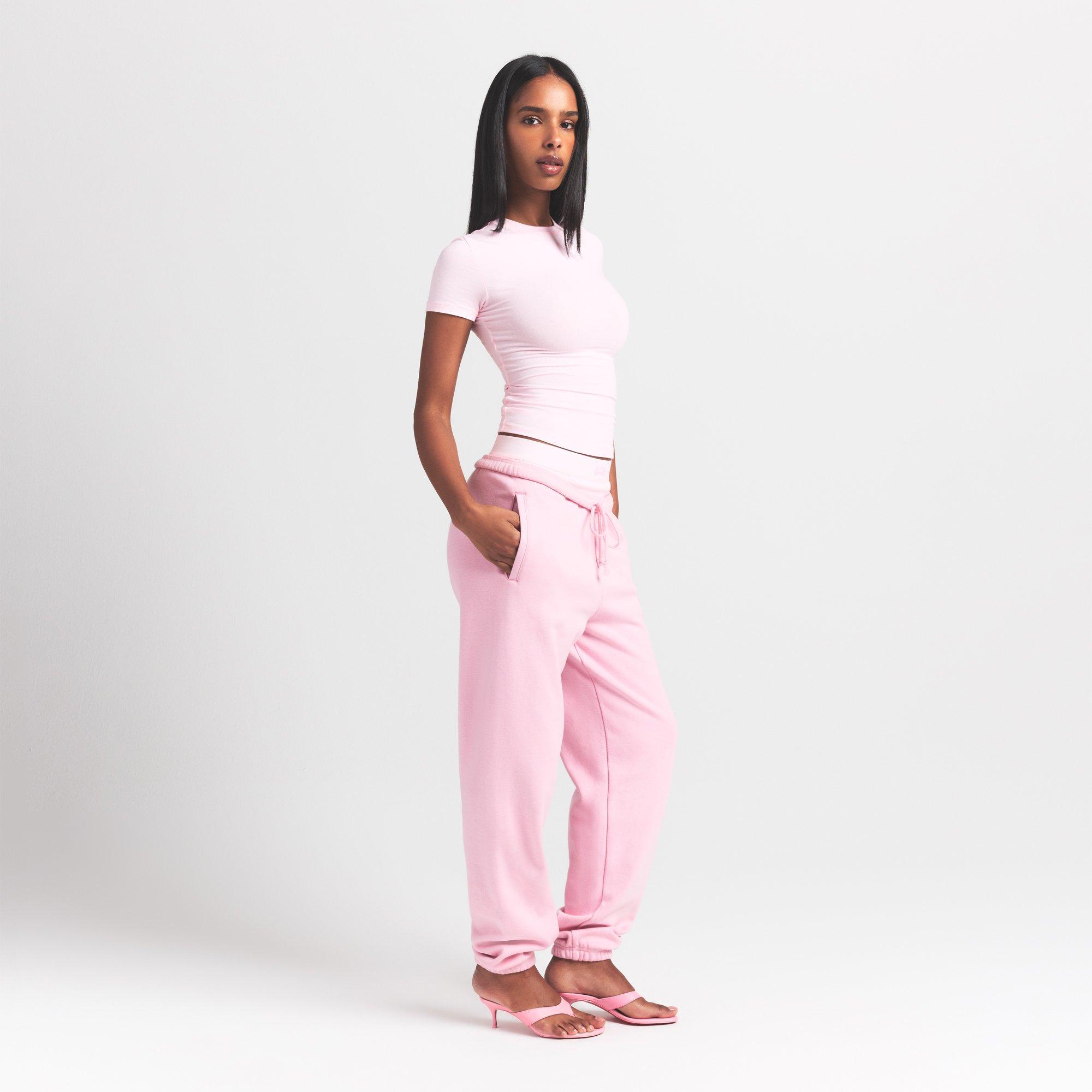 CHERRY BLOSSOM - SKIMS - Womens Cotton Rib T-Shirt - 5