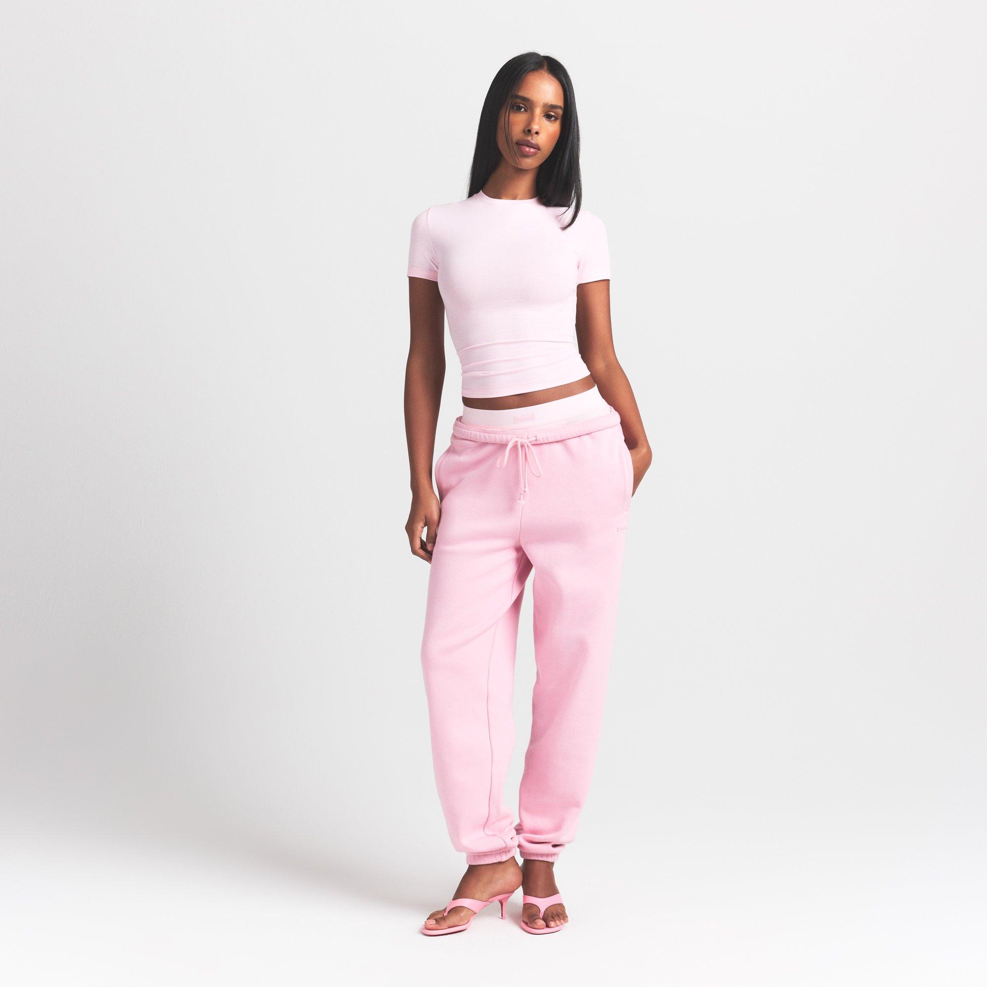 CHERRY BLOSSOM - SKIMS - Womens Cotton Rib T-Shirt - 6