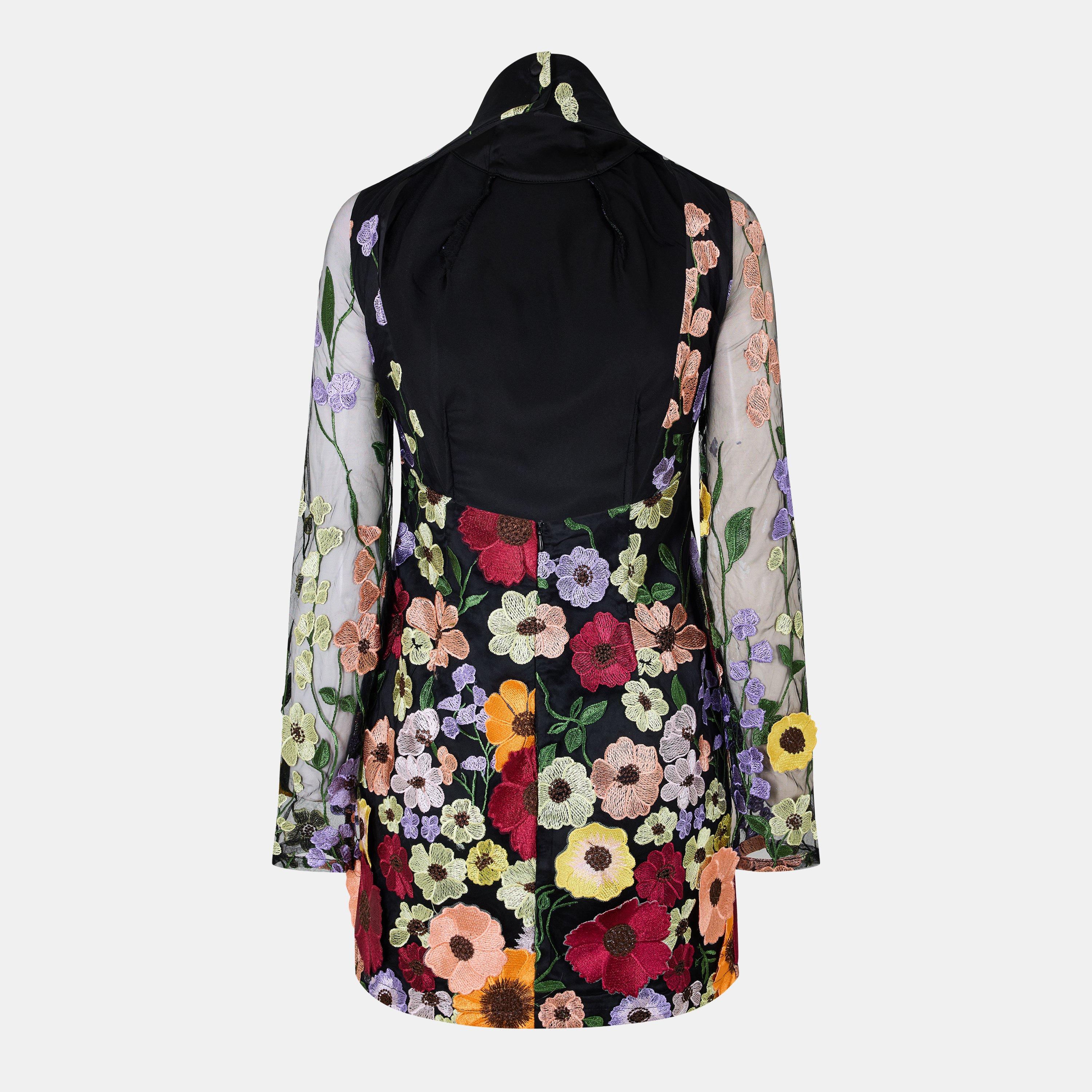 Multi - AmyLynn - Floral Mini Dress - 2