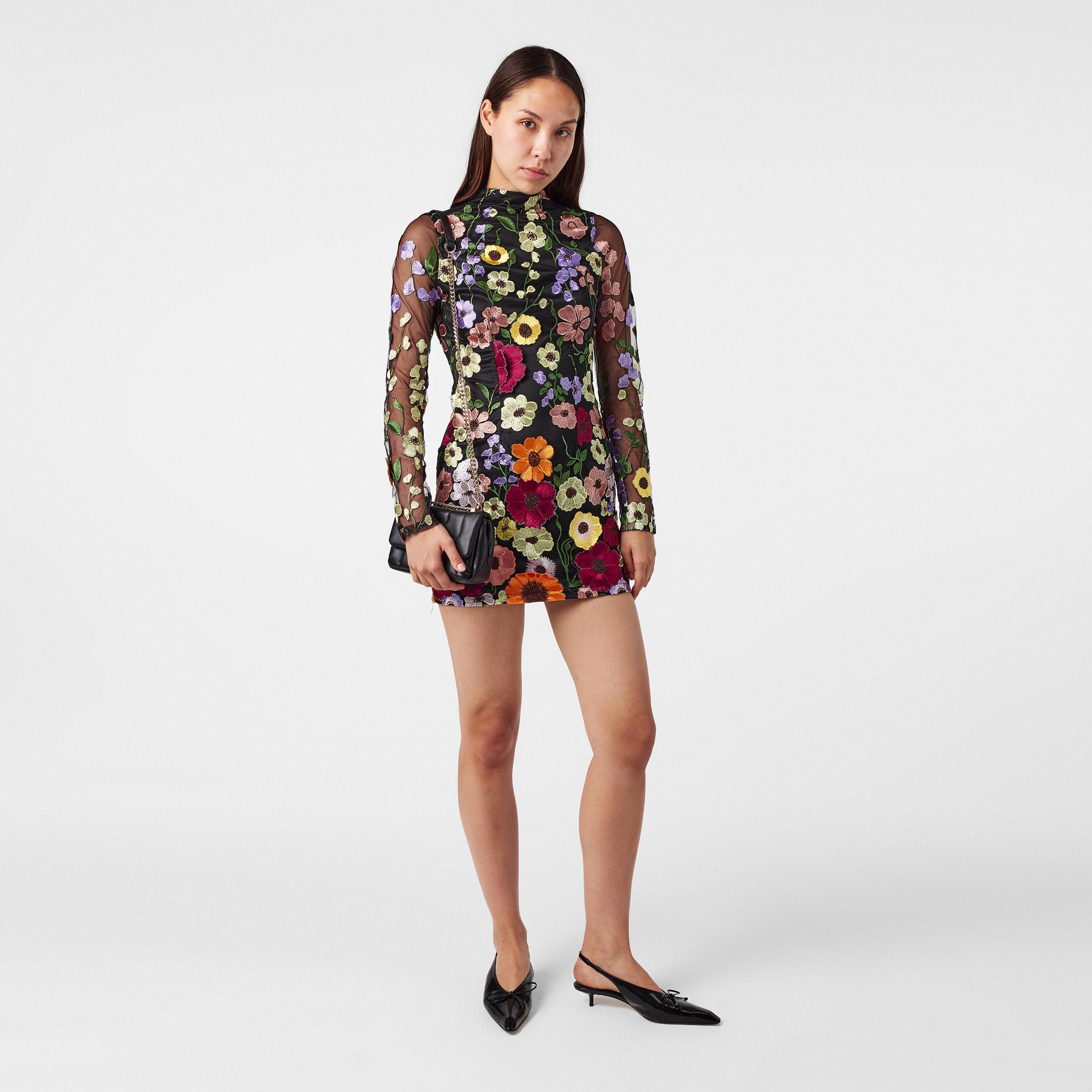 Multi - AmyLynn - Floral Mini Dress - 6