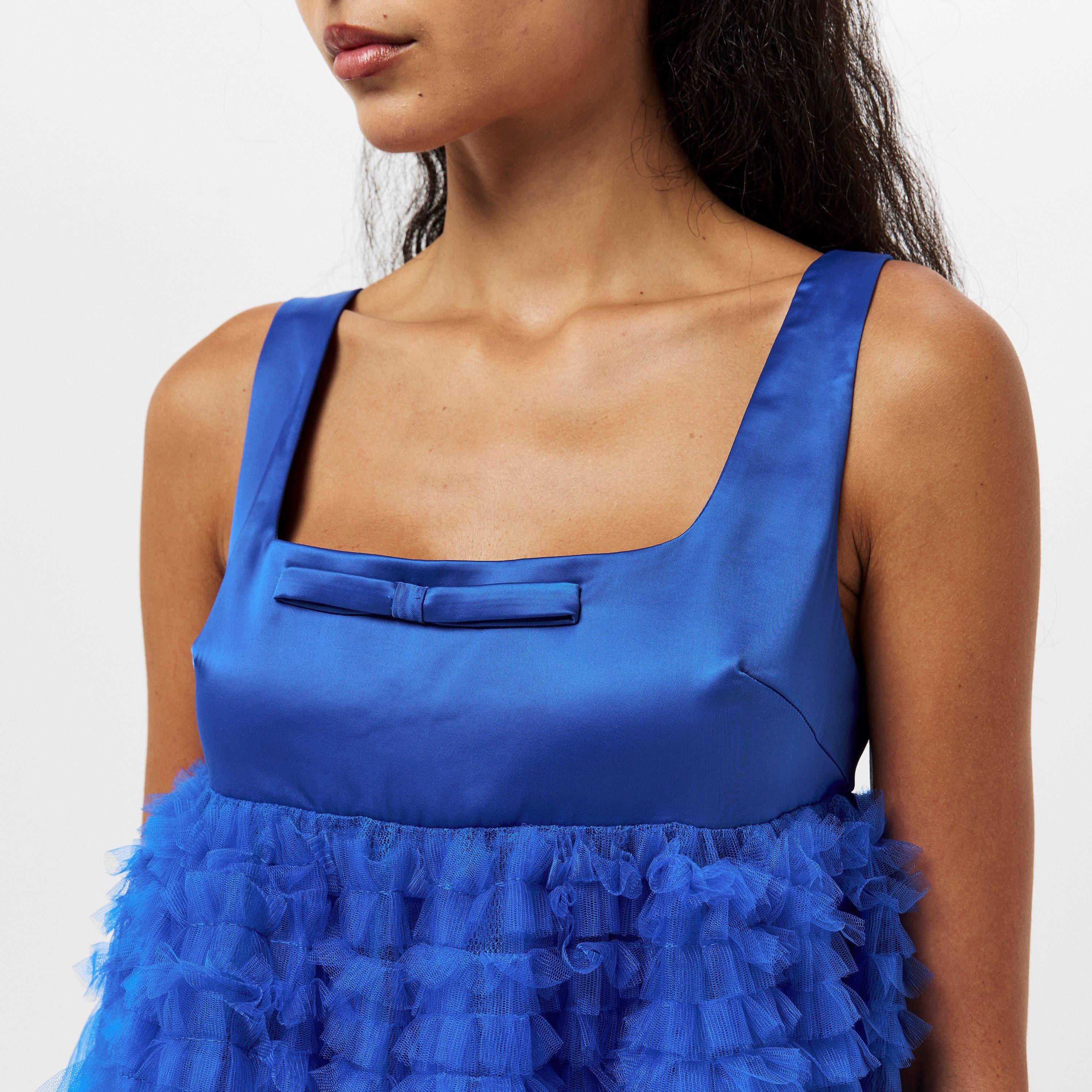 Blue - AmyLynn - Tulle Mini Dress - 4