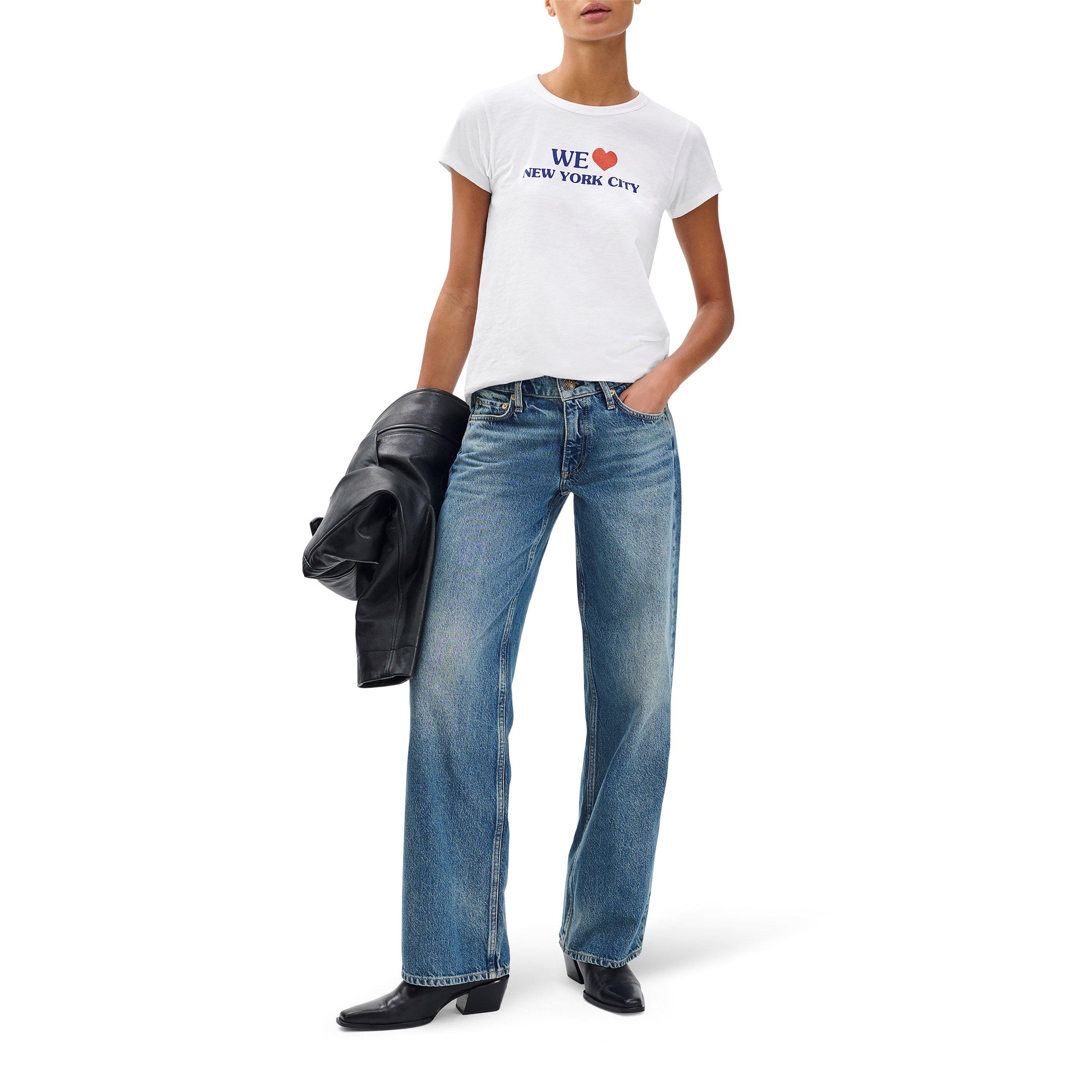 white - Rag and Bone - Women's Regular Fit NYC T-Shirt - 2